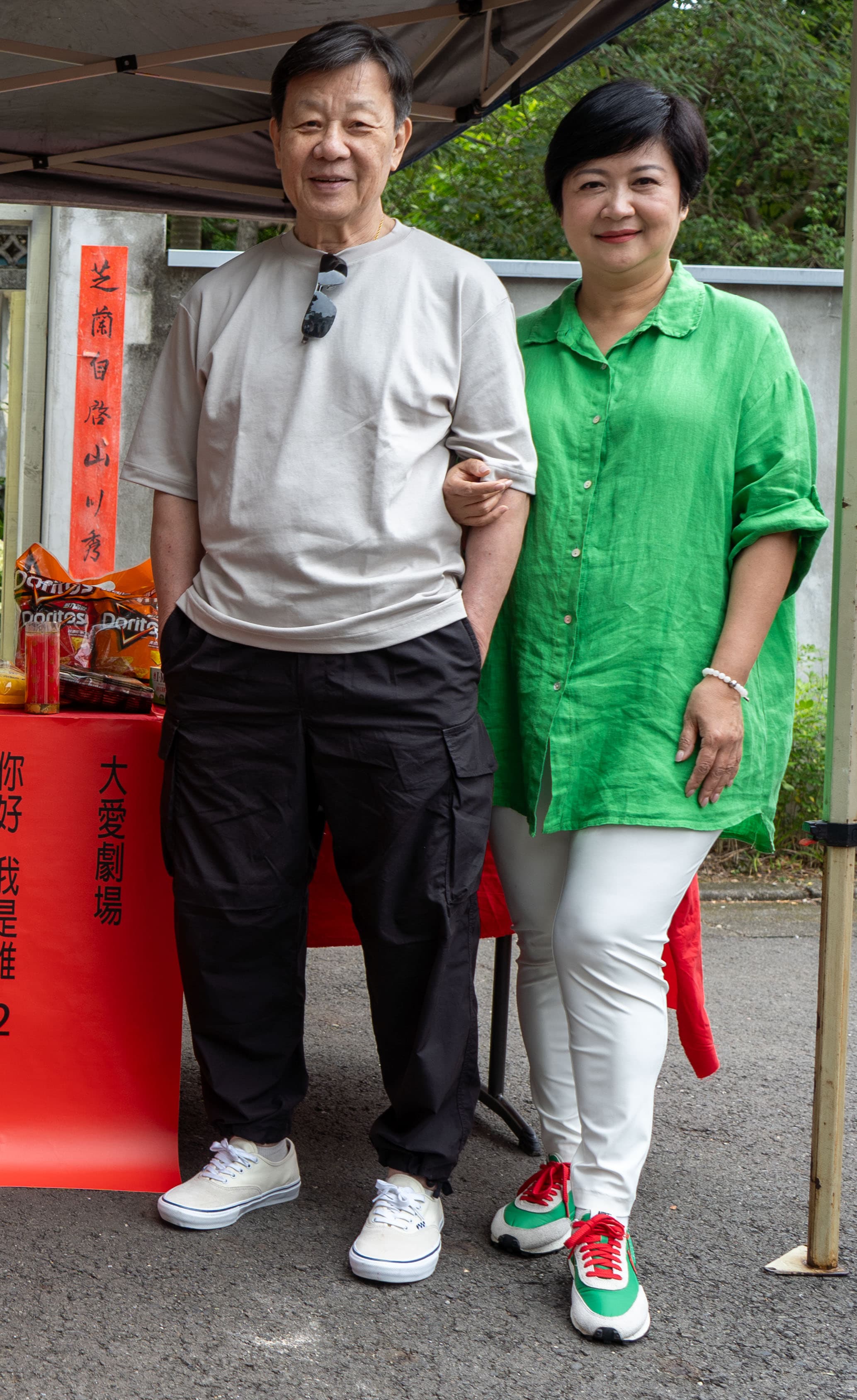 寇世勳、崔佩儀在《你好,我是誰2》飾演曹汶龍(曹爸)、曹媽。(大愛電視提供)