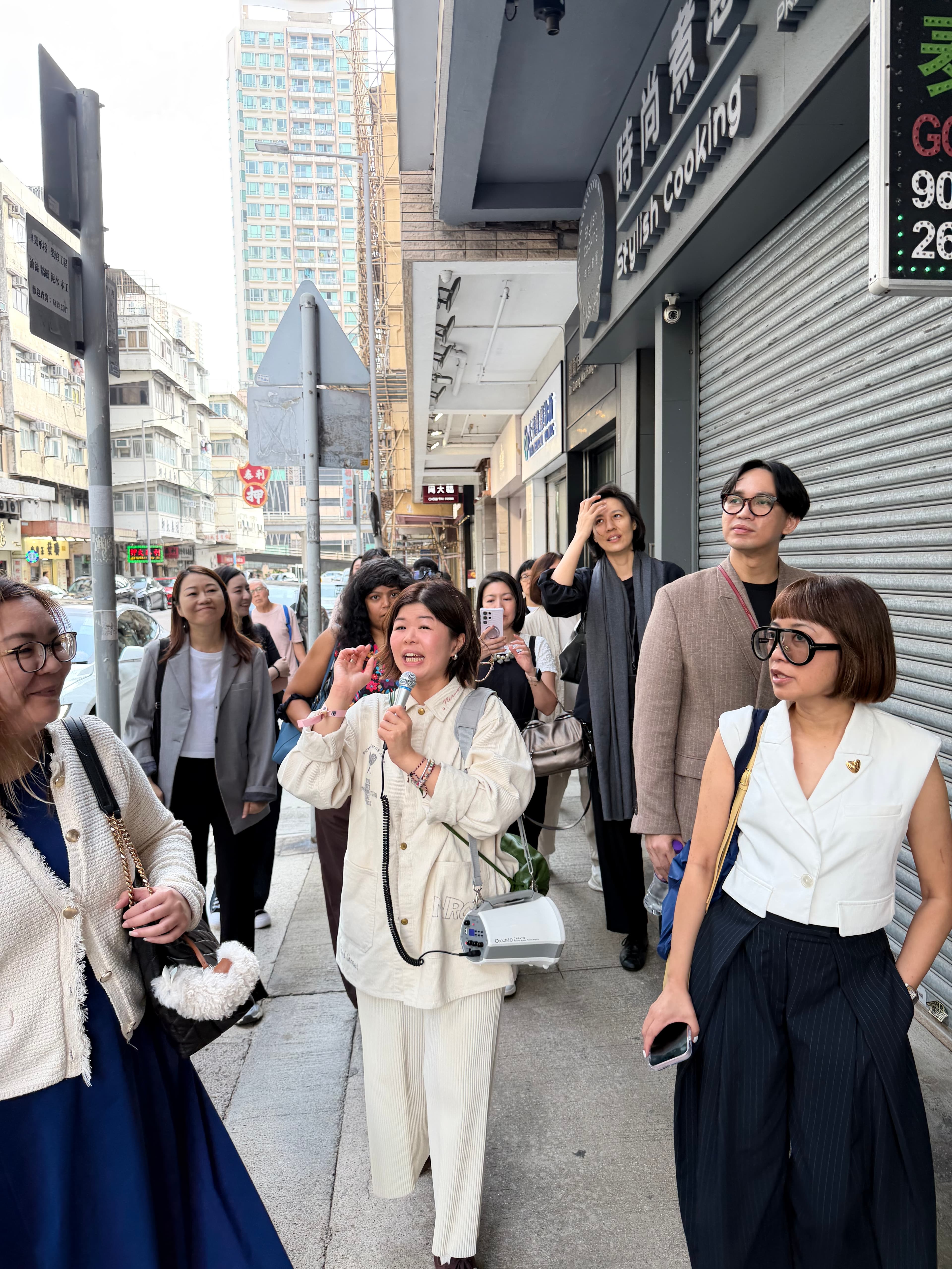 香港資深飲食與旅遊記者Gloria Chung娓娓道來她成長的地方—九龍城的故事。(香港旅遊發展局提供)