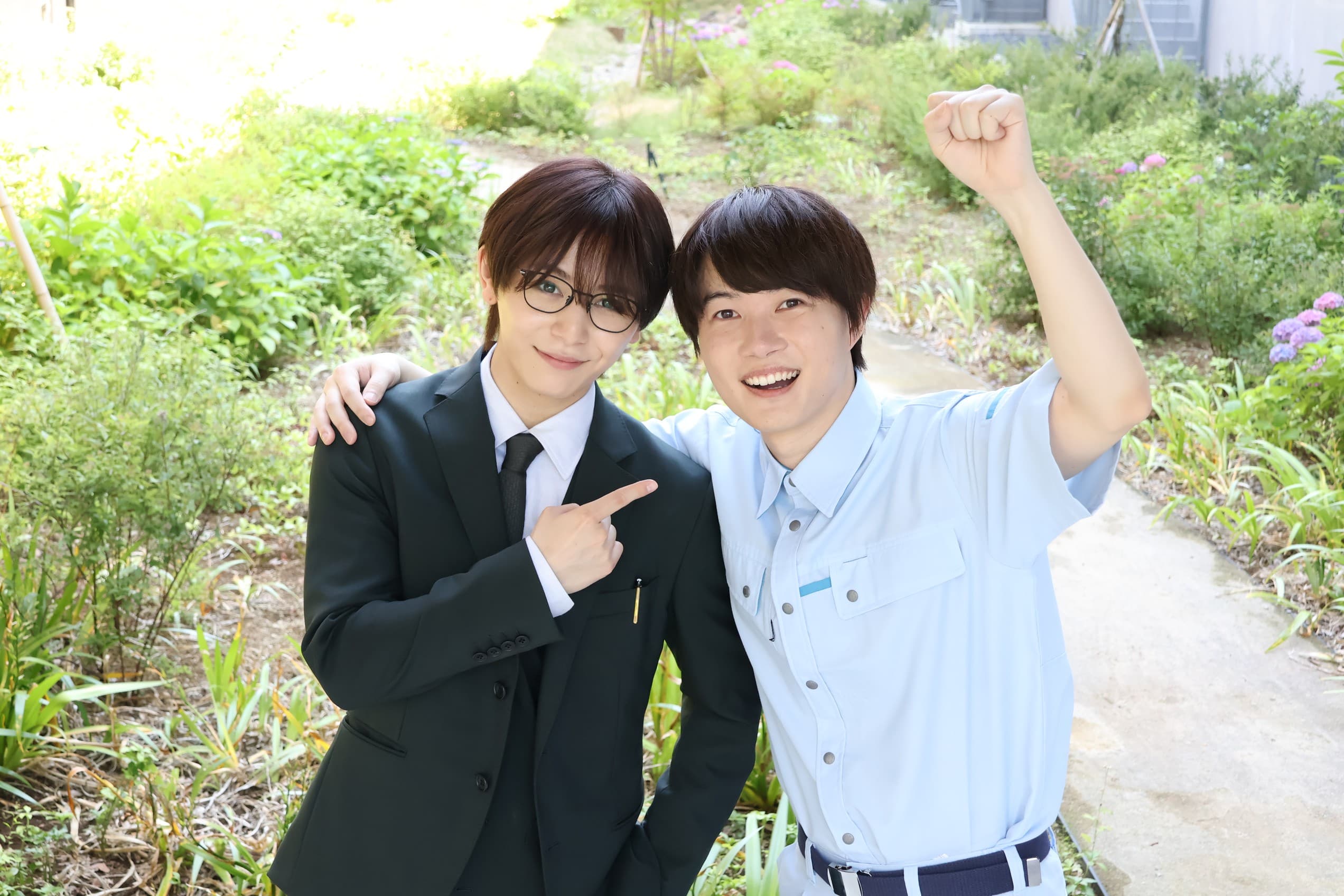 山田涼介與神木隆之介在《Billion × School 富翁教師》拍攝時趣事連連。(翻攝官方X)