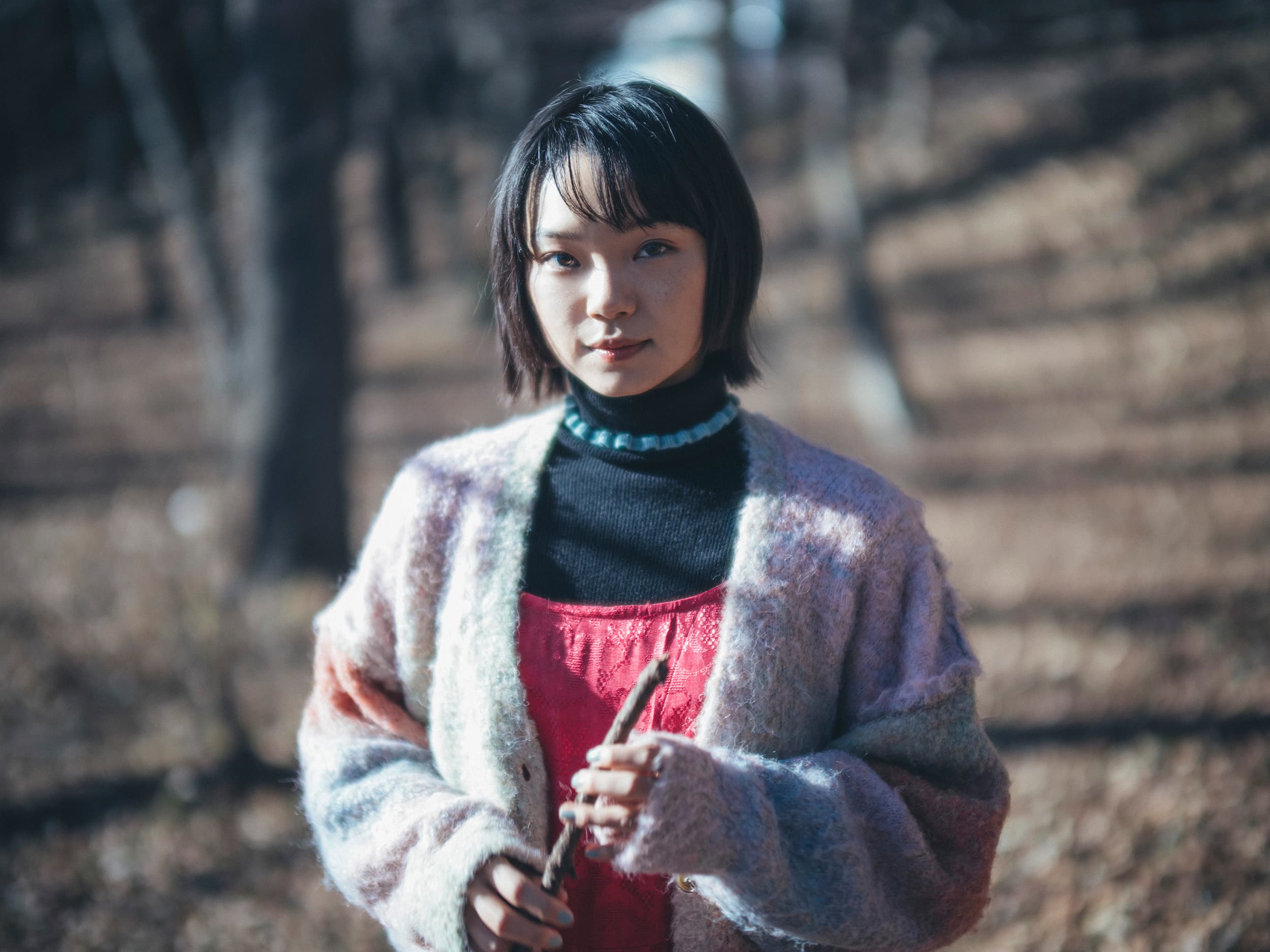 黑澤清認為，演員古川琴音的眼神有種令人捉摸不定的神祕感。（天馬行空提供）