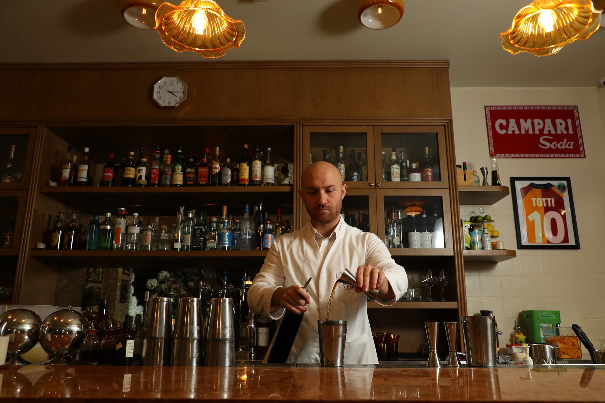 Lorenzo Antinori在他主導的新酒吧Bar Leone,著重推廣低干預雞尾酒文化。
