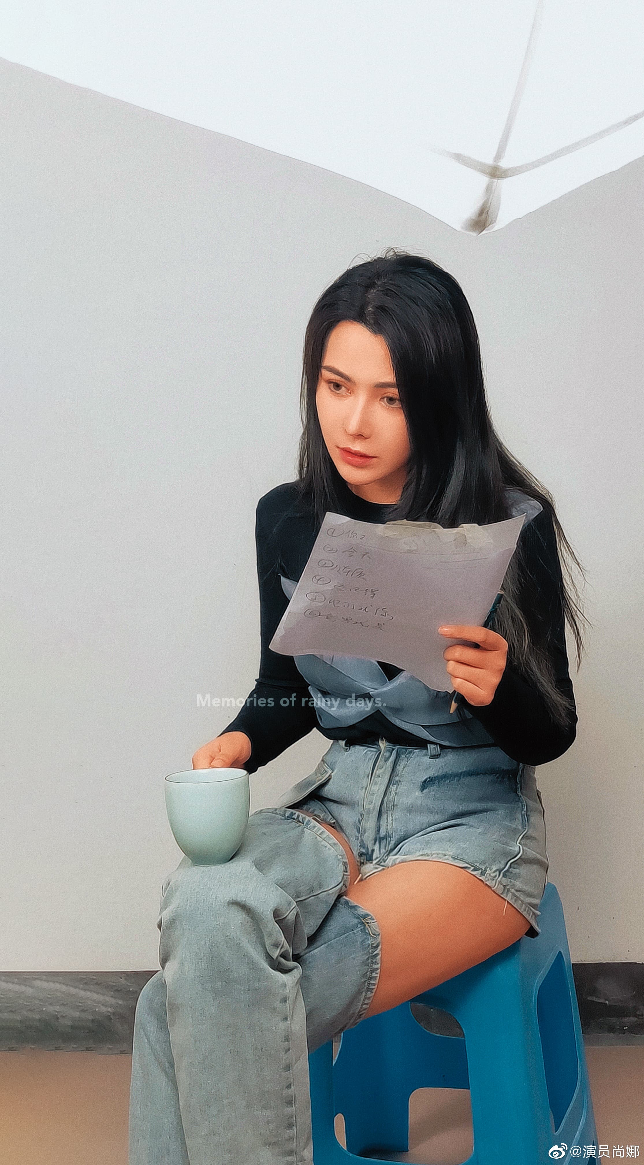 尚娜與蔡岳勳的傳聞傳回台灣,而且消息來源的背景頗為多元。(翻攝自尚娜微博)