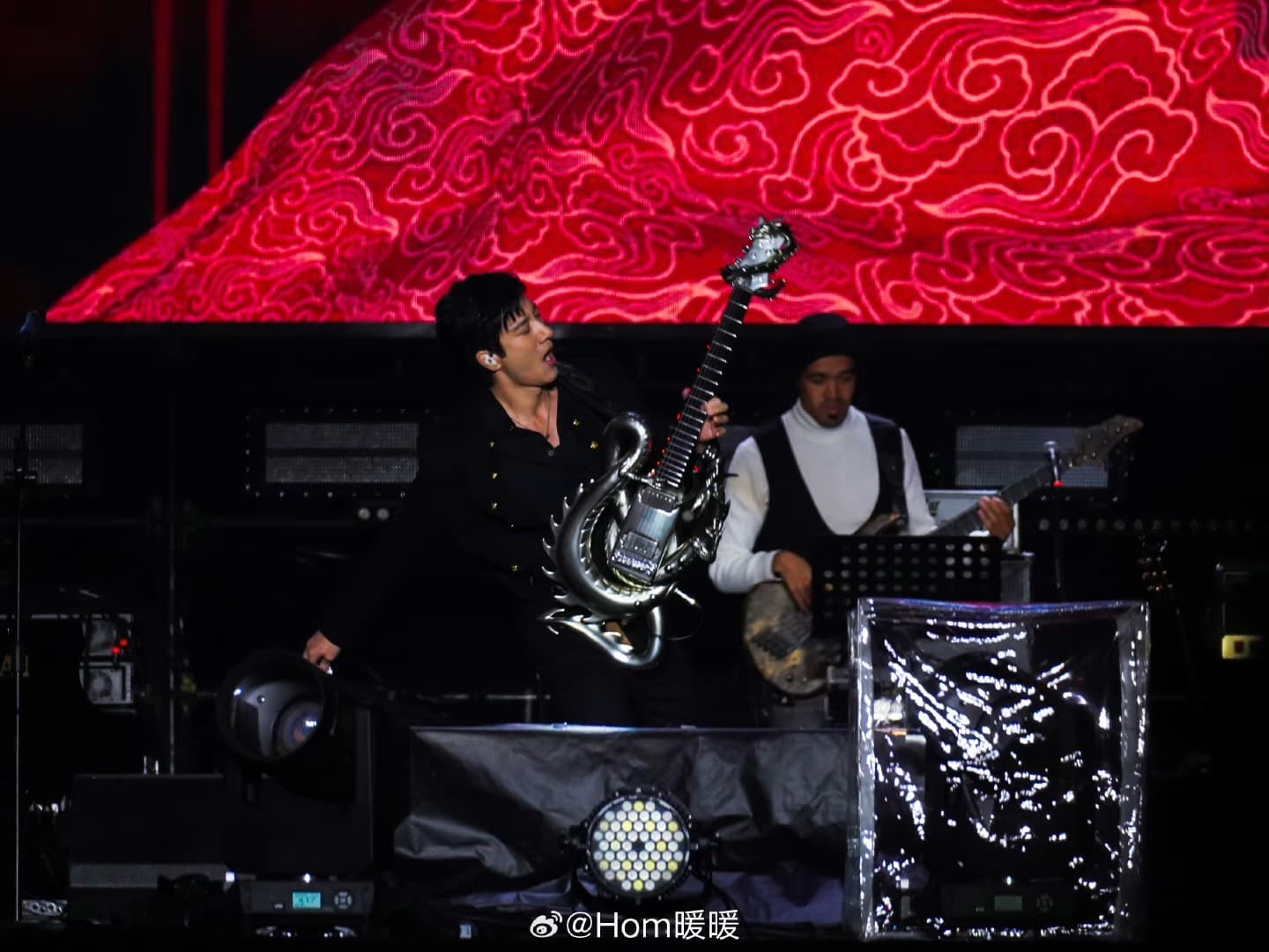 王力宏重返大陸南昌開唱。(翻攝自微博)