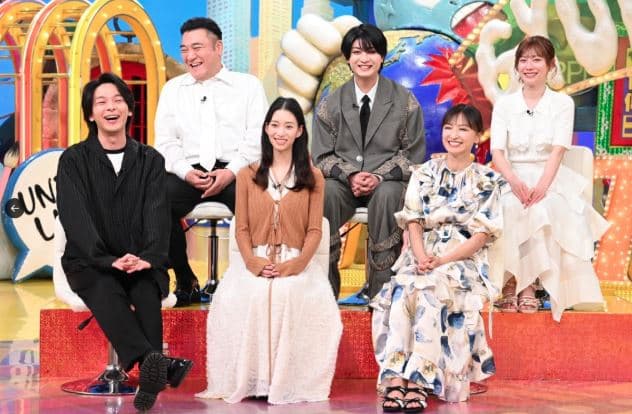 森川葵現身節目《The!世界仰天News》中擔任嘉賓。(翻攝畫面)