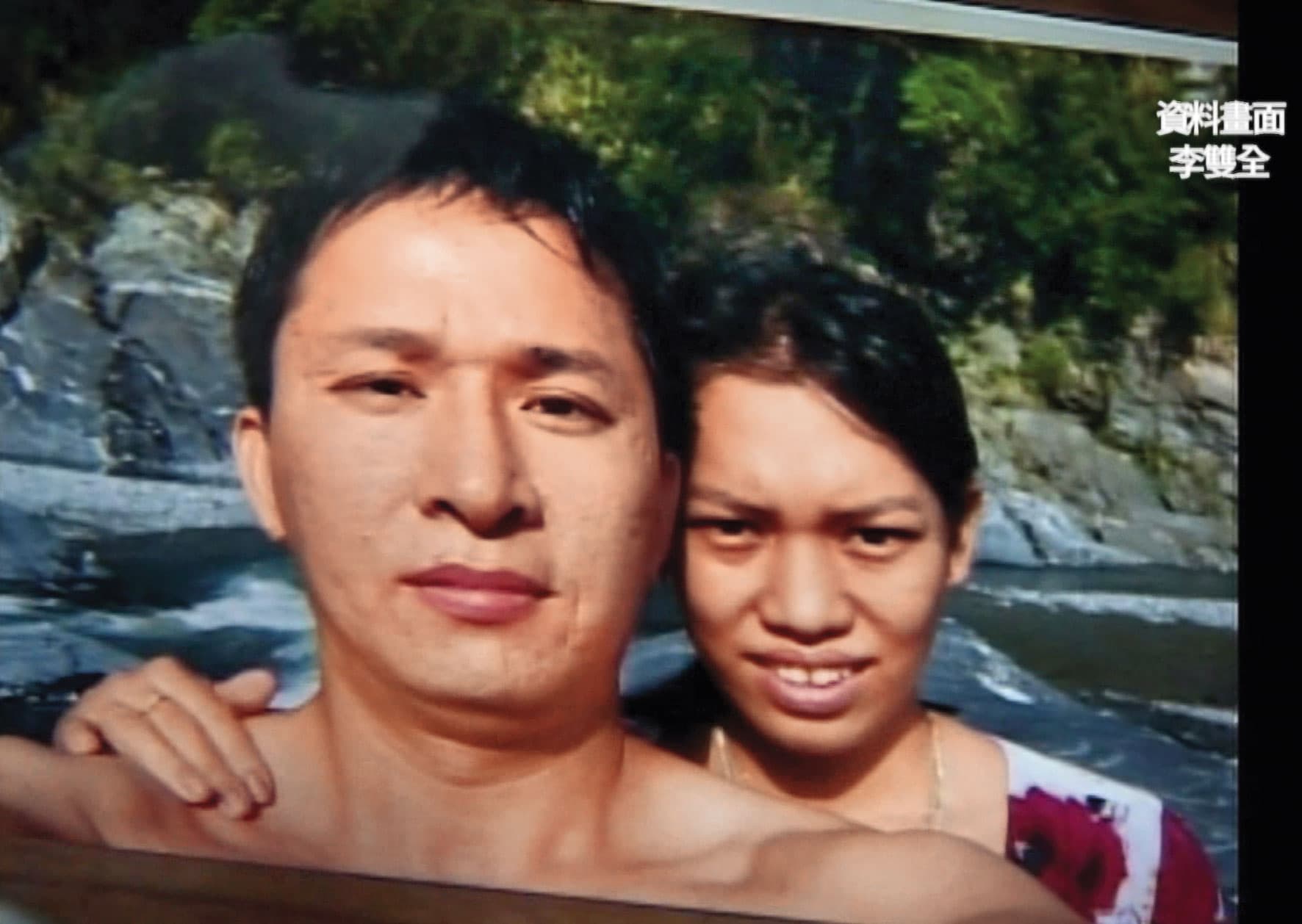 李雙全(左)遭檢警懷疑設局殺害越籍妻子陳氏紅琛(右),意圖詐領高達7,100萬元的保險金。(東森新聞提供)