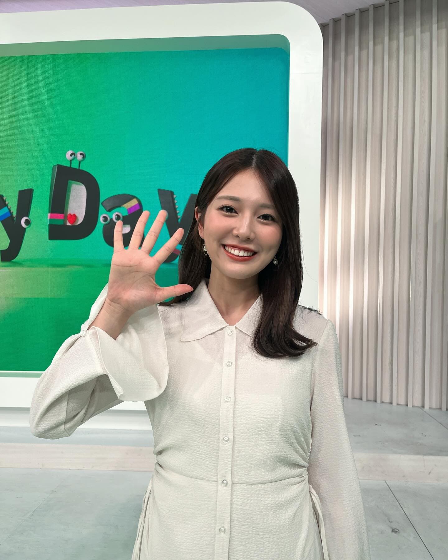 27歲電視台主播黑田Miyu是近年崛起的年輕主播之一。(翻攝黑田Miyu IG)