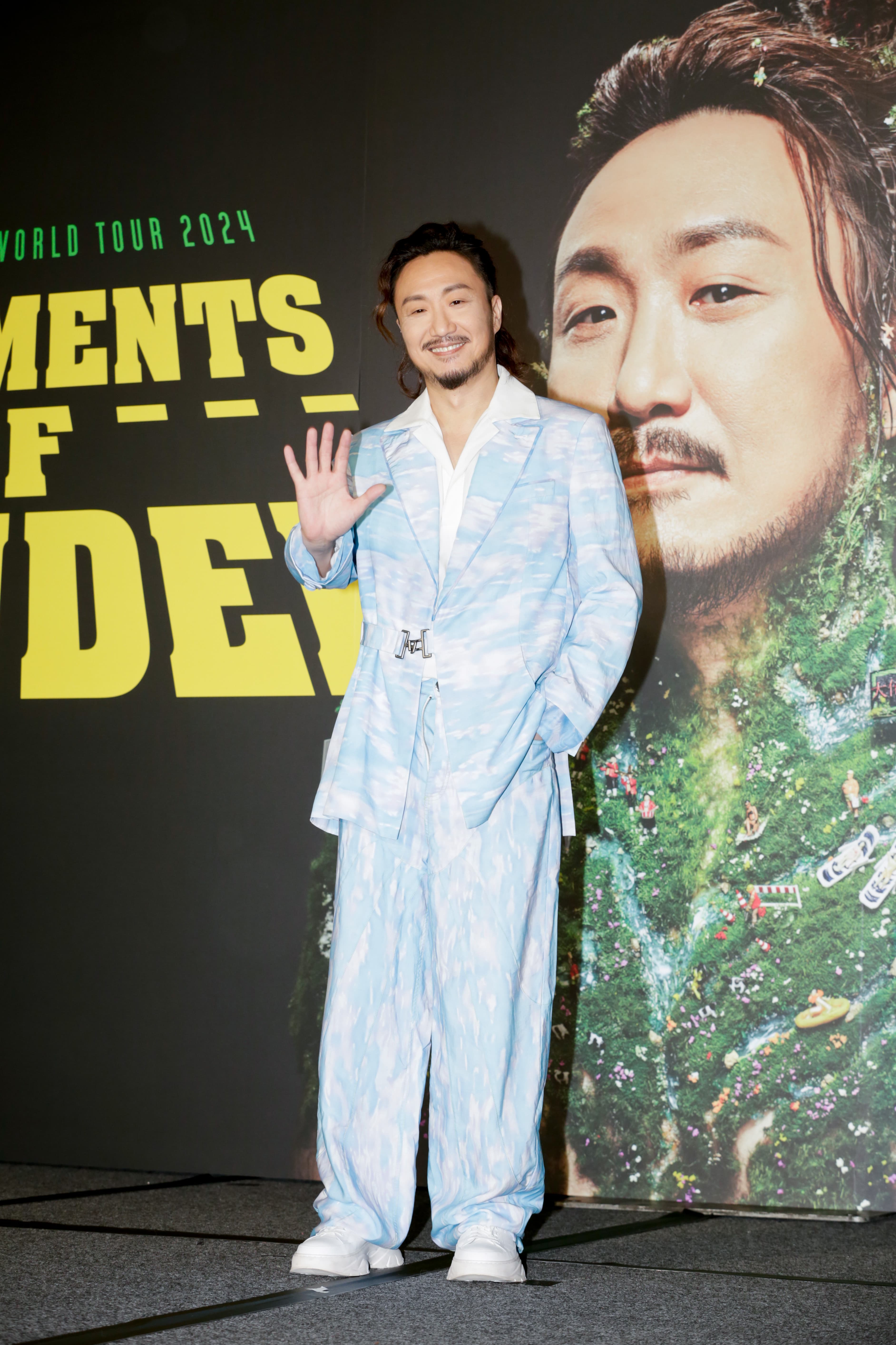 提起6年前來台演出，他自曝表現不佳。