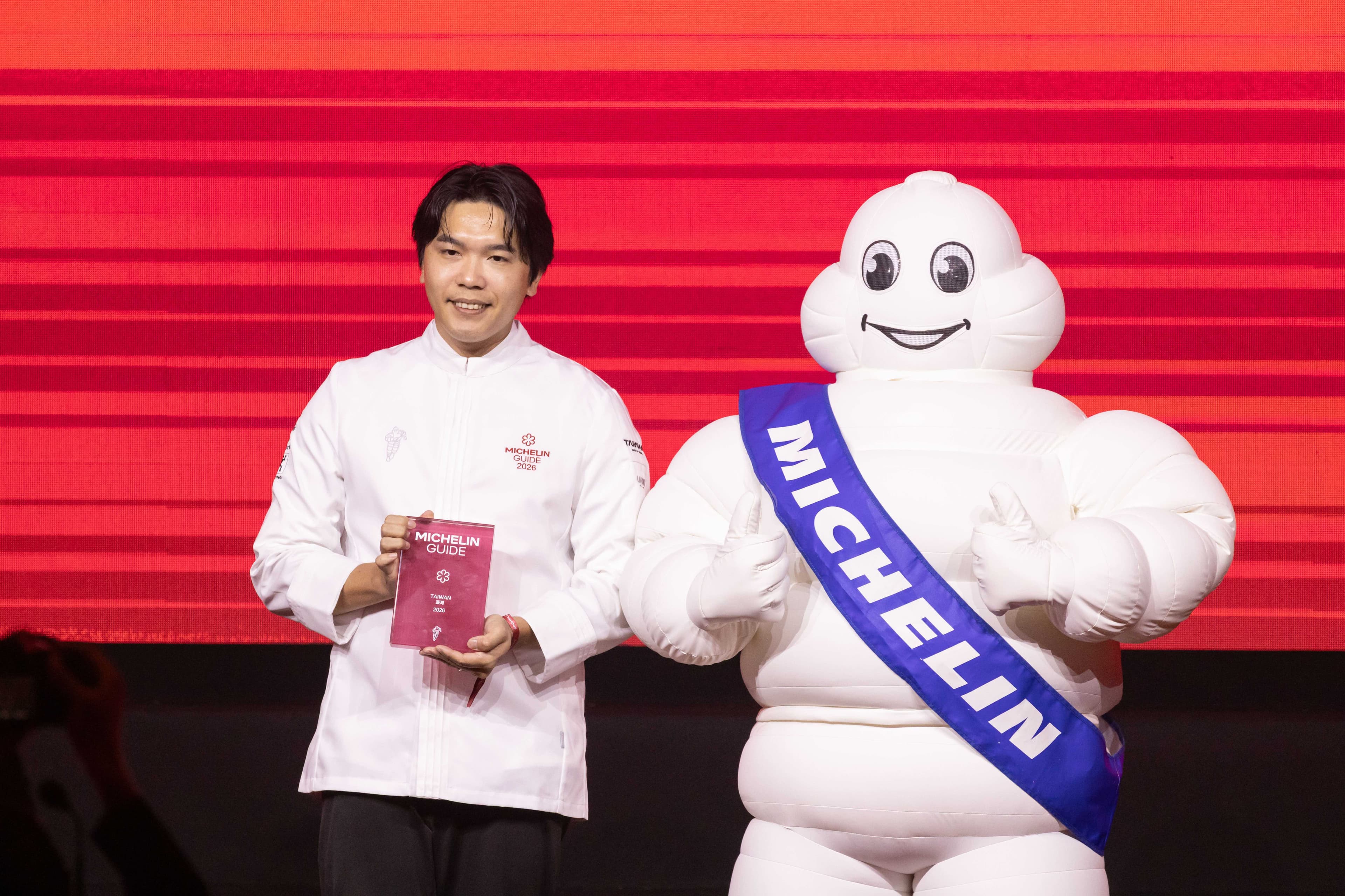 圖說04：予島YU Dao榮獲年度開業大獎、綠星以及米其林一星共3獎項。