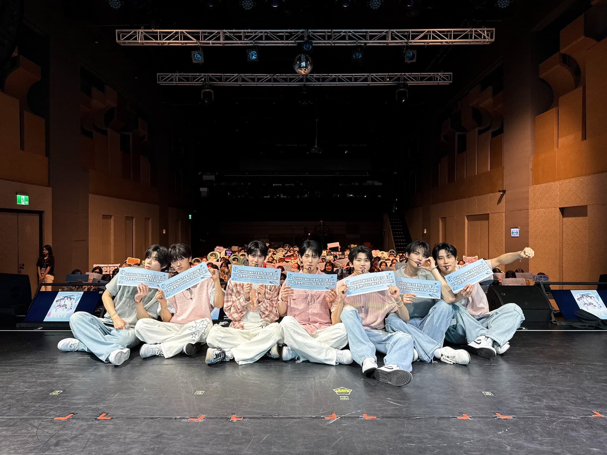 男團ASTRO的師弟LUN8繼去年8月在台北、台中街頭表演後，12月再次訪台舉辦售票演出。（翻攝自K-MONSTAR臉書）