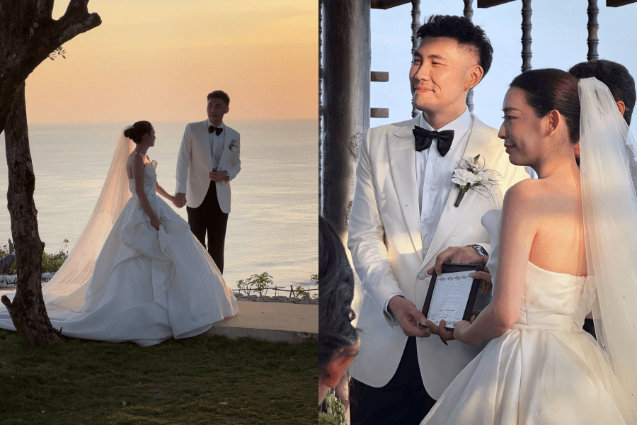 蔡哥也有出席劉芒的婚禮，並且發長文細數與劉芒熟識的過程。（翻攝自@tsaibrotherderboofan IG）