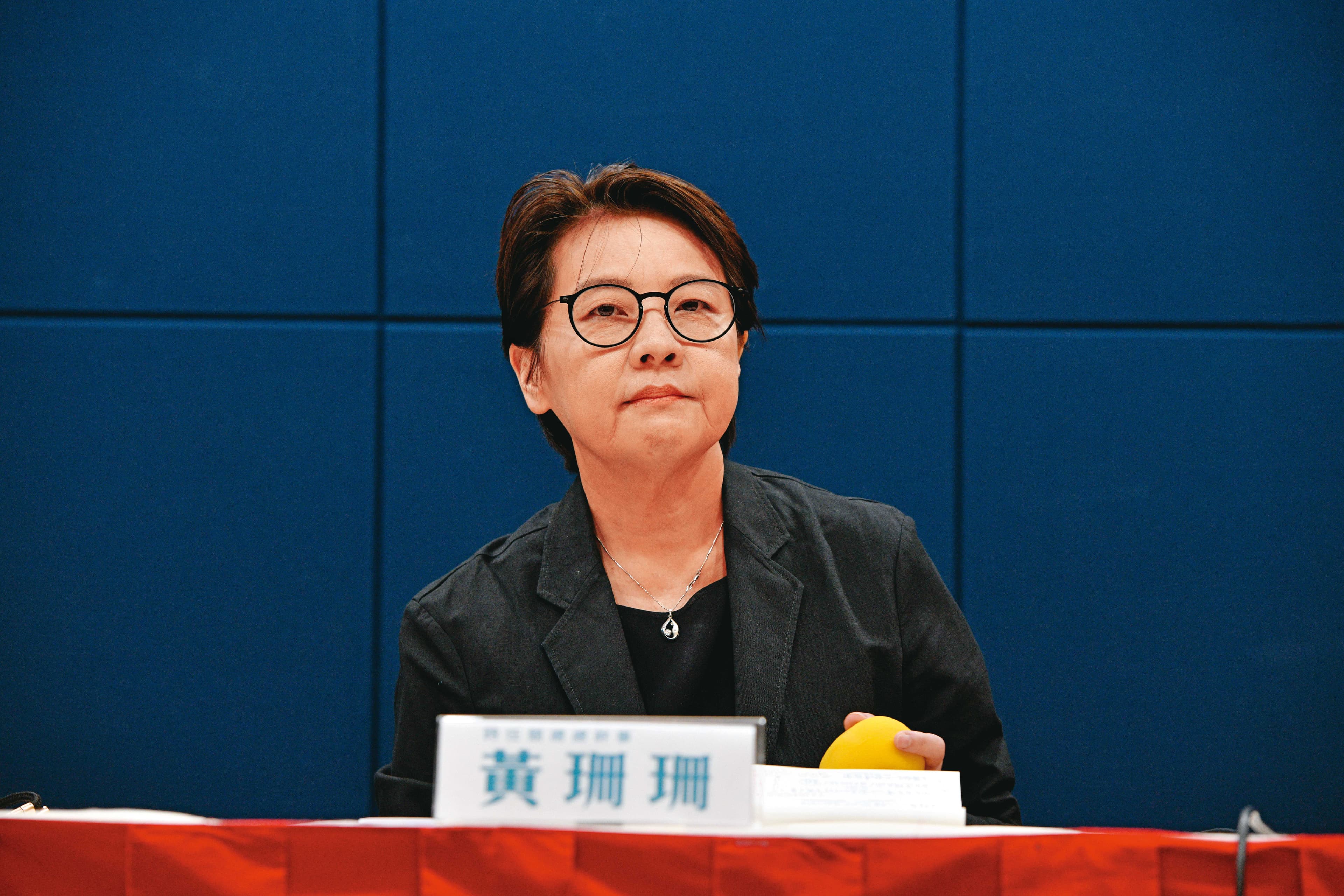 黃珊珊(圖)除涉柯文哲假帳案挨告,另捲入京華城改建圖利案,成為專案小組約談目標。