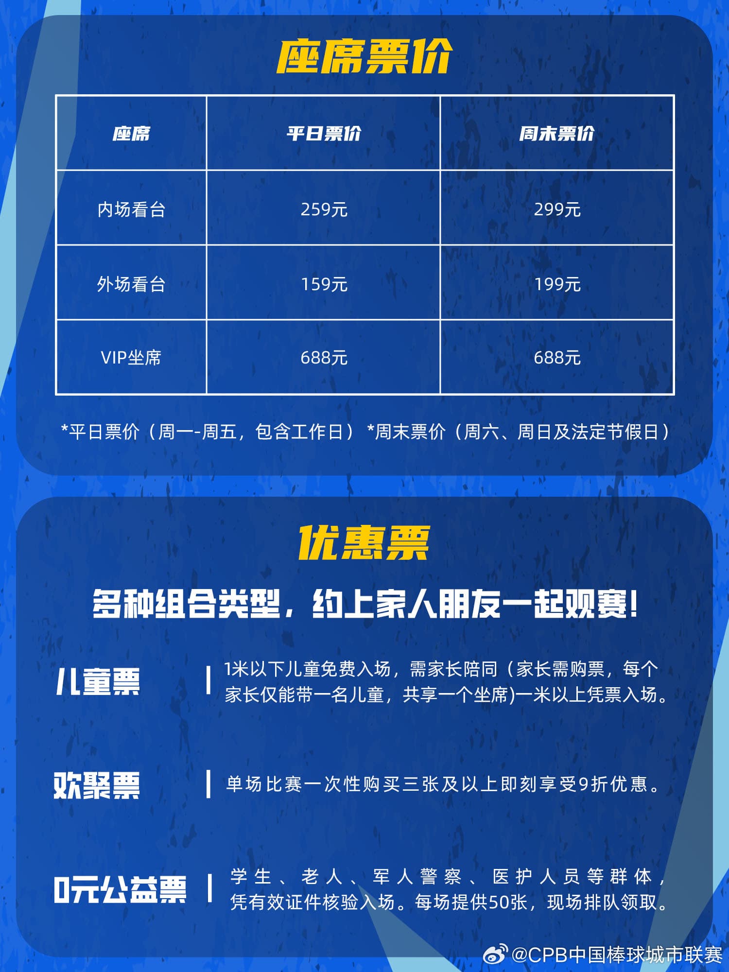 中國CPB聯賽平日票價也不便宜。(翻攝中國CPB微博)