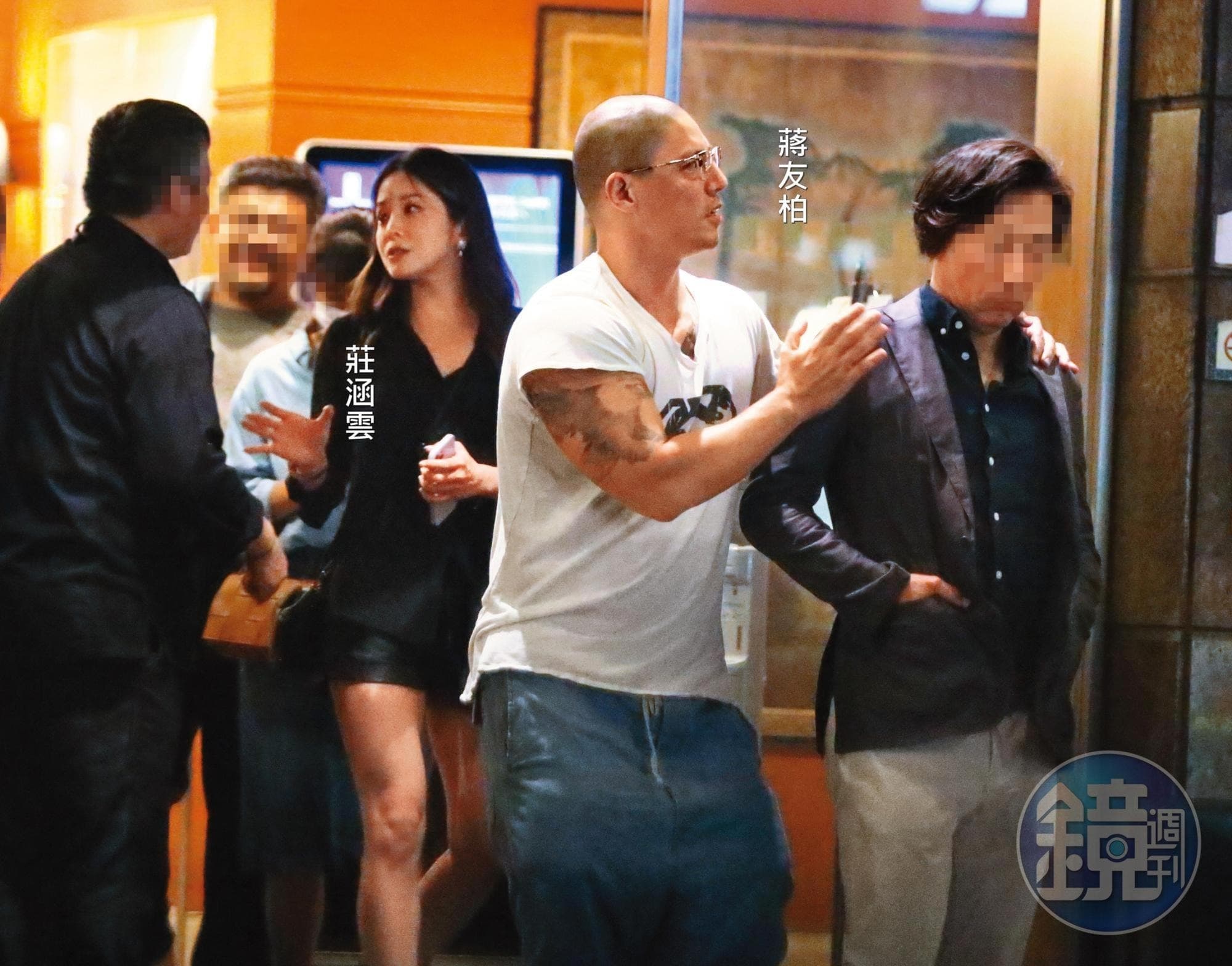 蔣友柏2021年曾帶著莊涵雲聚會,如今傳出蔣友柏已在50歲生日宴上向她求婚。(本刊資料照)