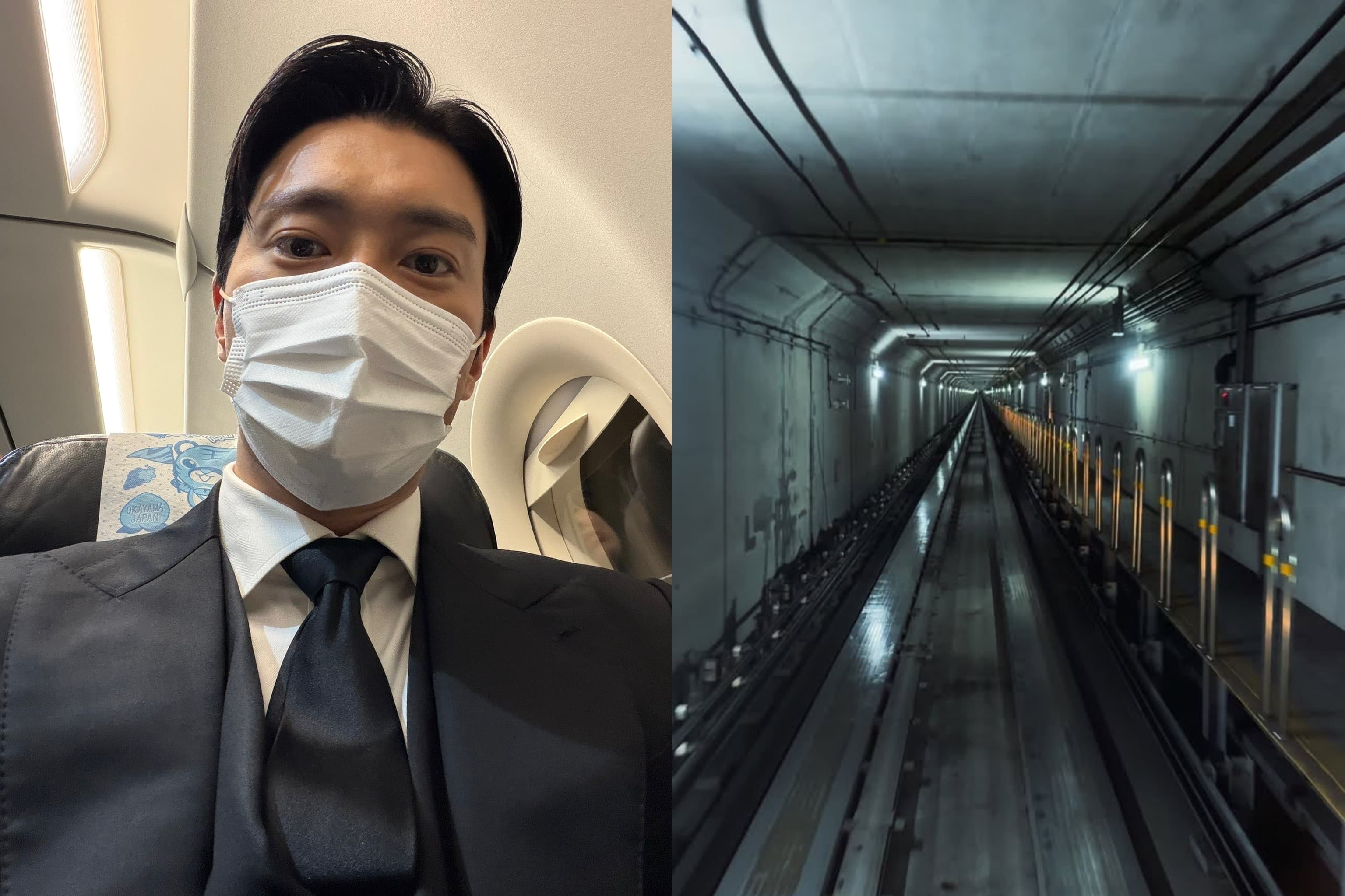 回到韓國的始源也打卡報平安「我在回家路上。」(翻攝始源 X、IG)