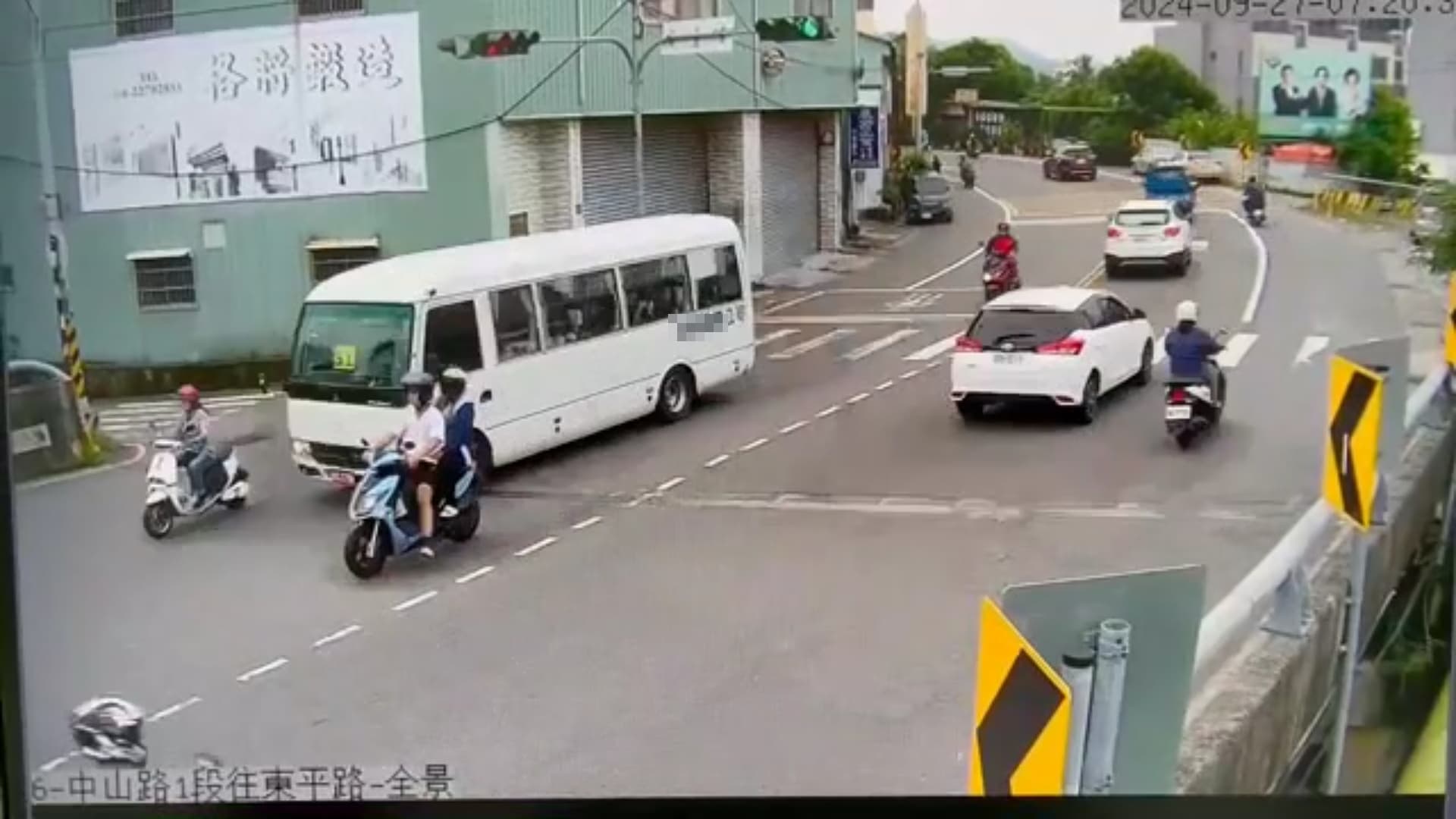 台中又有大車撞死人事故。(翻攝記者爆料網)