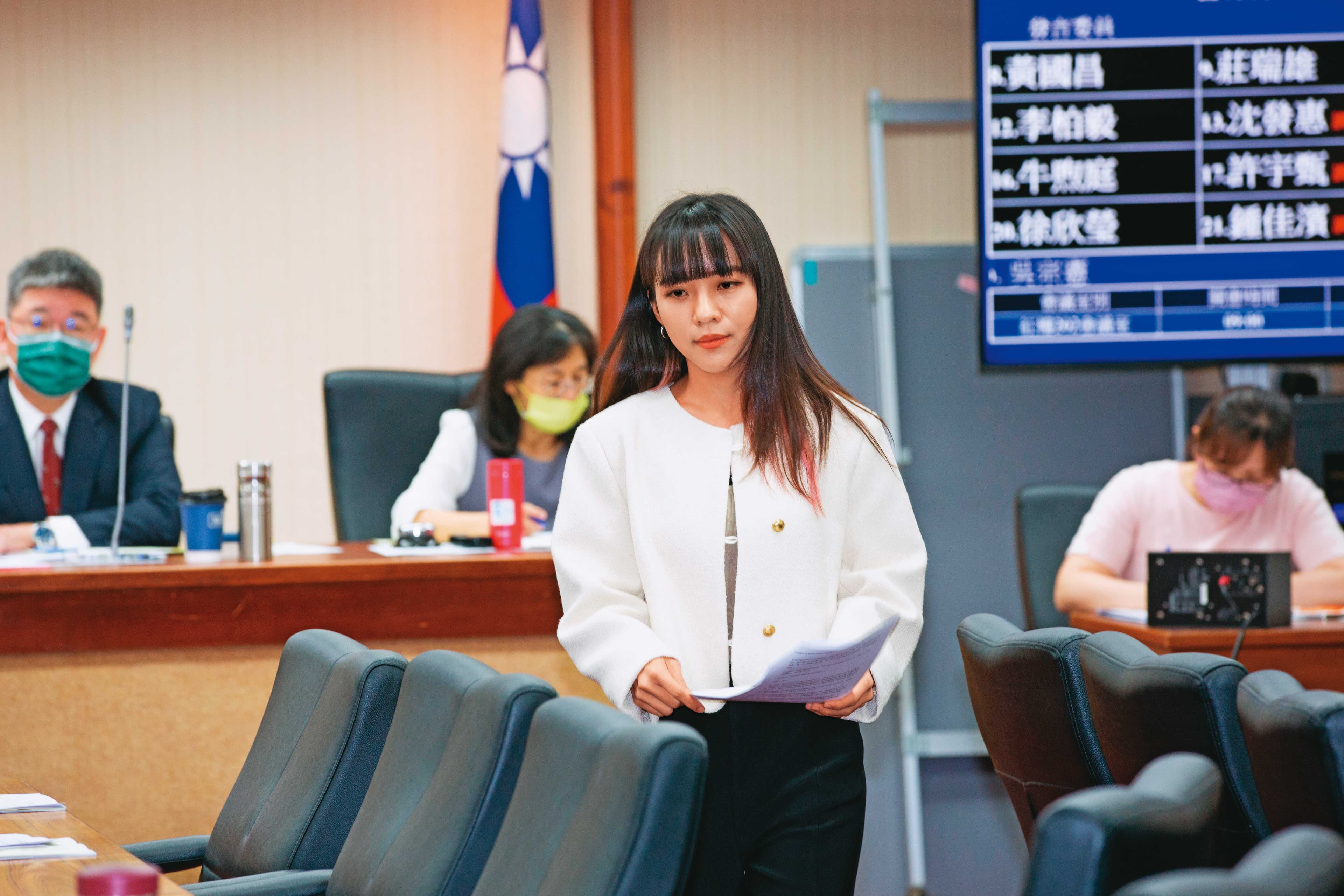 黃捷被藍營評估仇恨值極高，列入首波罷免對象。