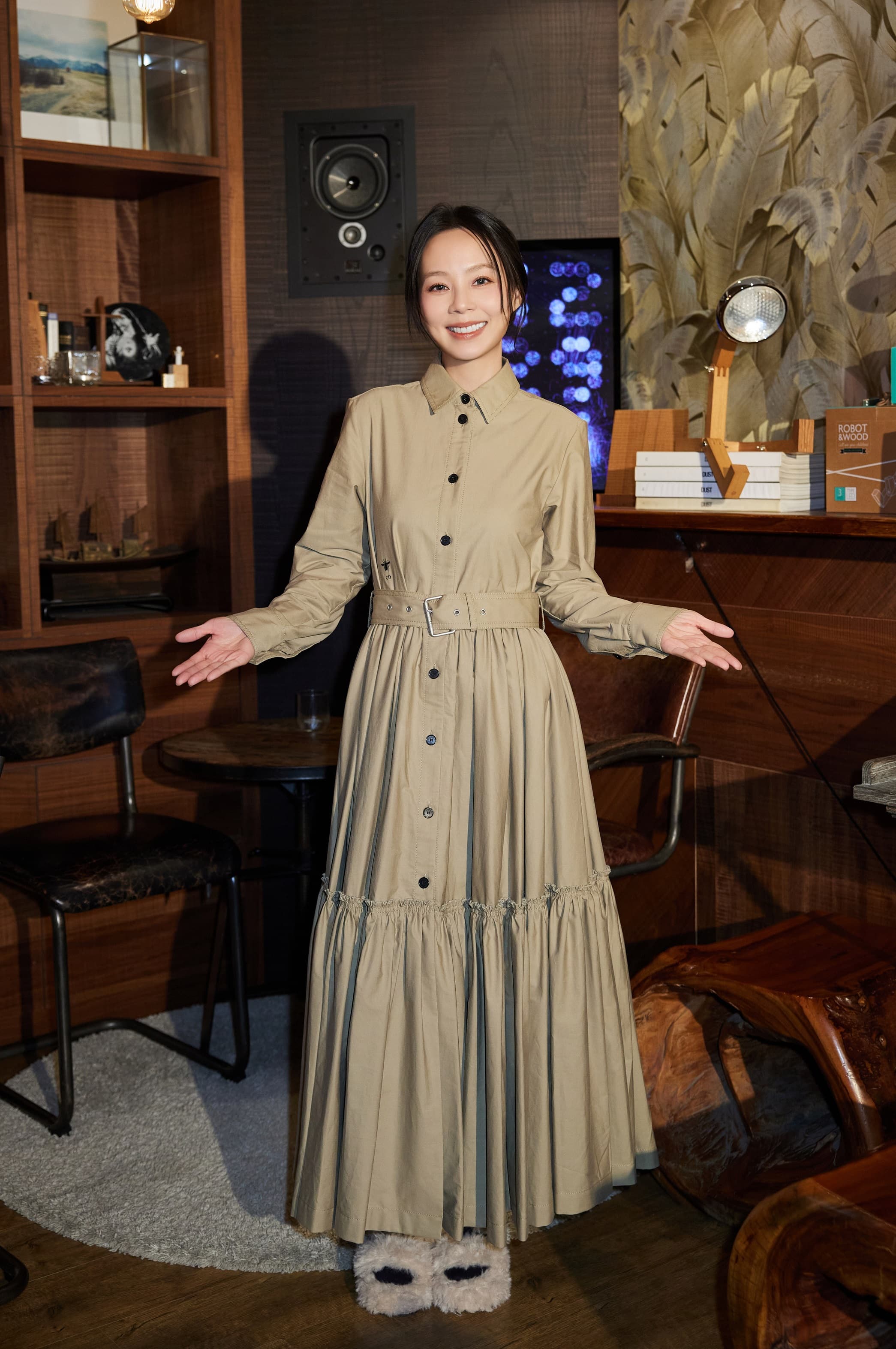 孫淑媚舉辦新輯《我要閃閃爍我要當米蟲》聽歌會。(一直打不倒有限公司提供)