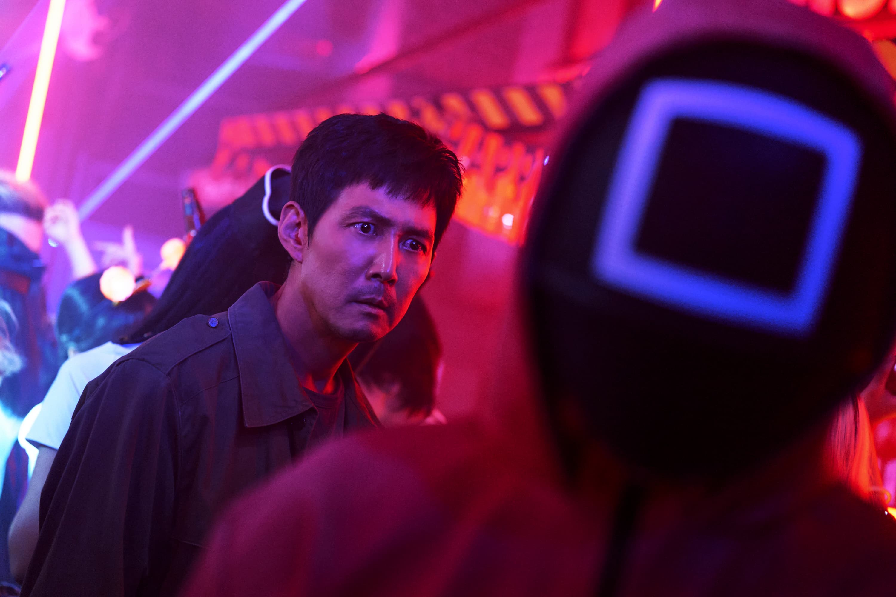 李政宰與遊戲蒙面人又見面了，這次關卡是否升級令人好奇！（Netflix提供）