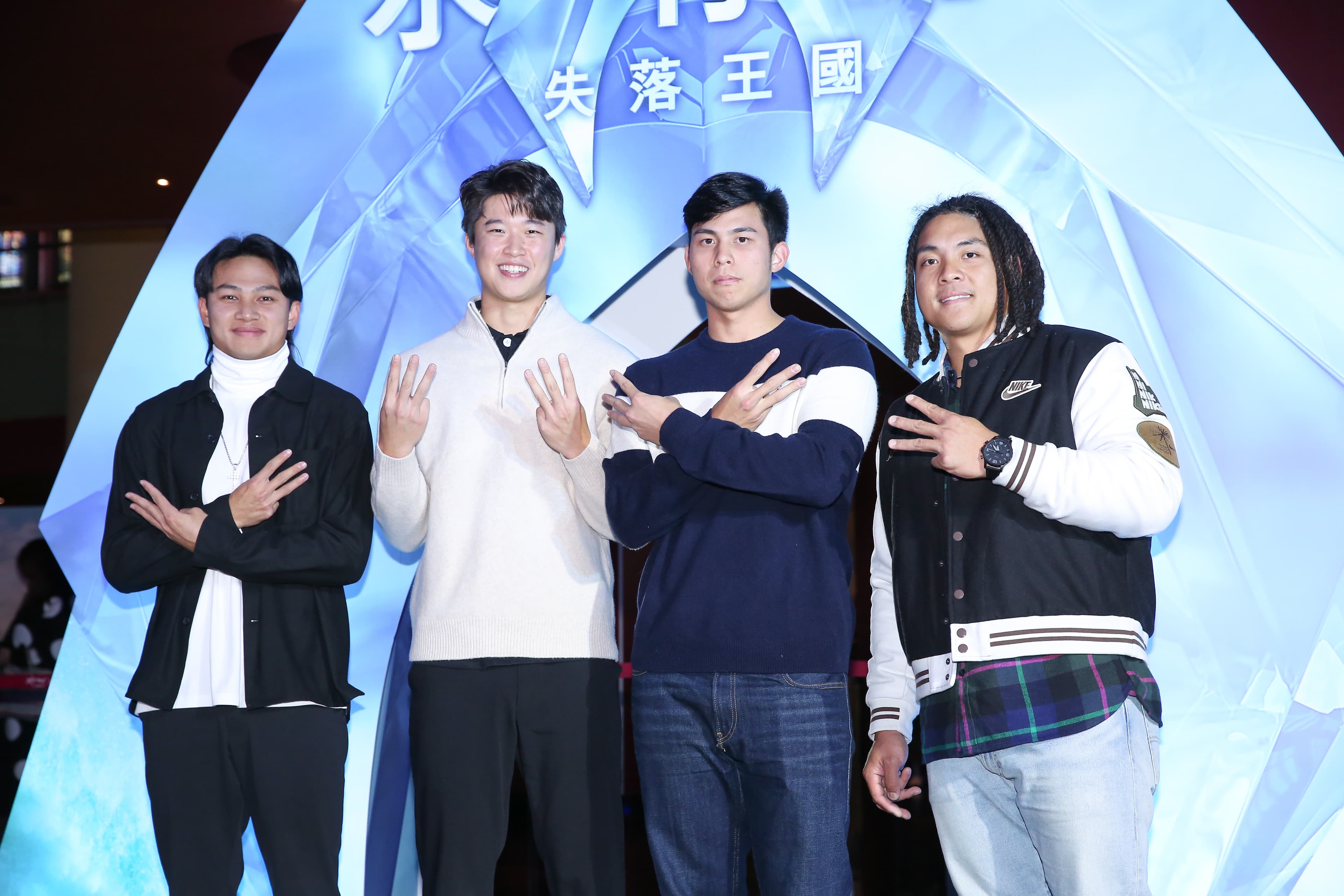 中華職棒總冠軍味全龍球員徐若熙、張景淯、陳冠偉、吉力吉撈·鞏冠,4個人講話都超有想像力。