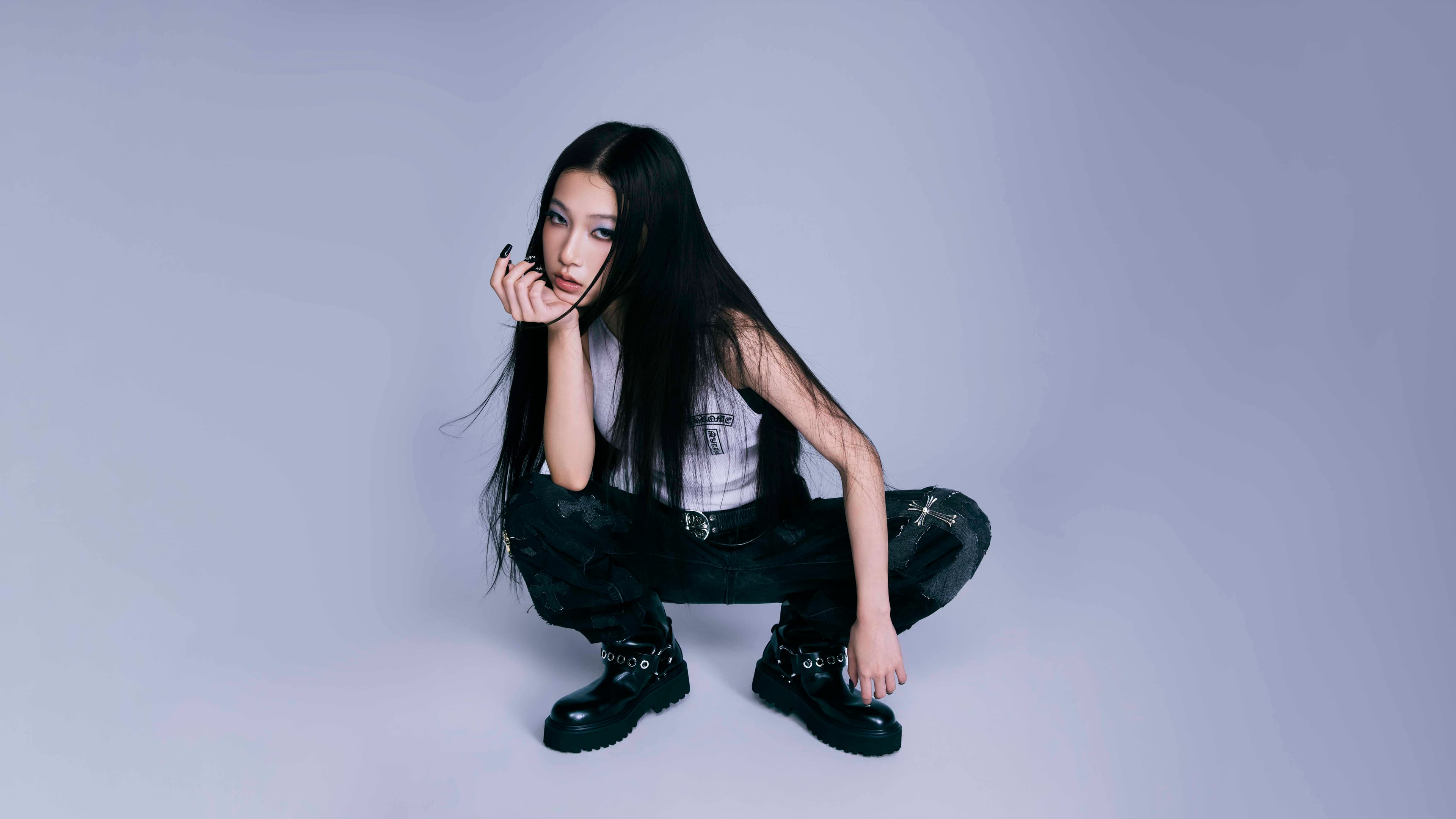 話題新人郁欣Ivy正式推出話題出道單曲〈Want Me Back〉，以唱跳歌手身分強勢出道。（KTJ Holding  提供）
