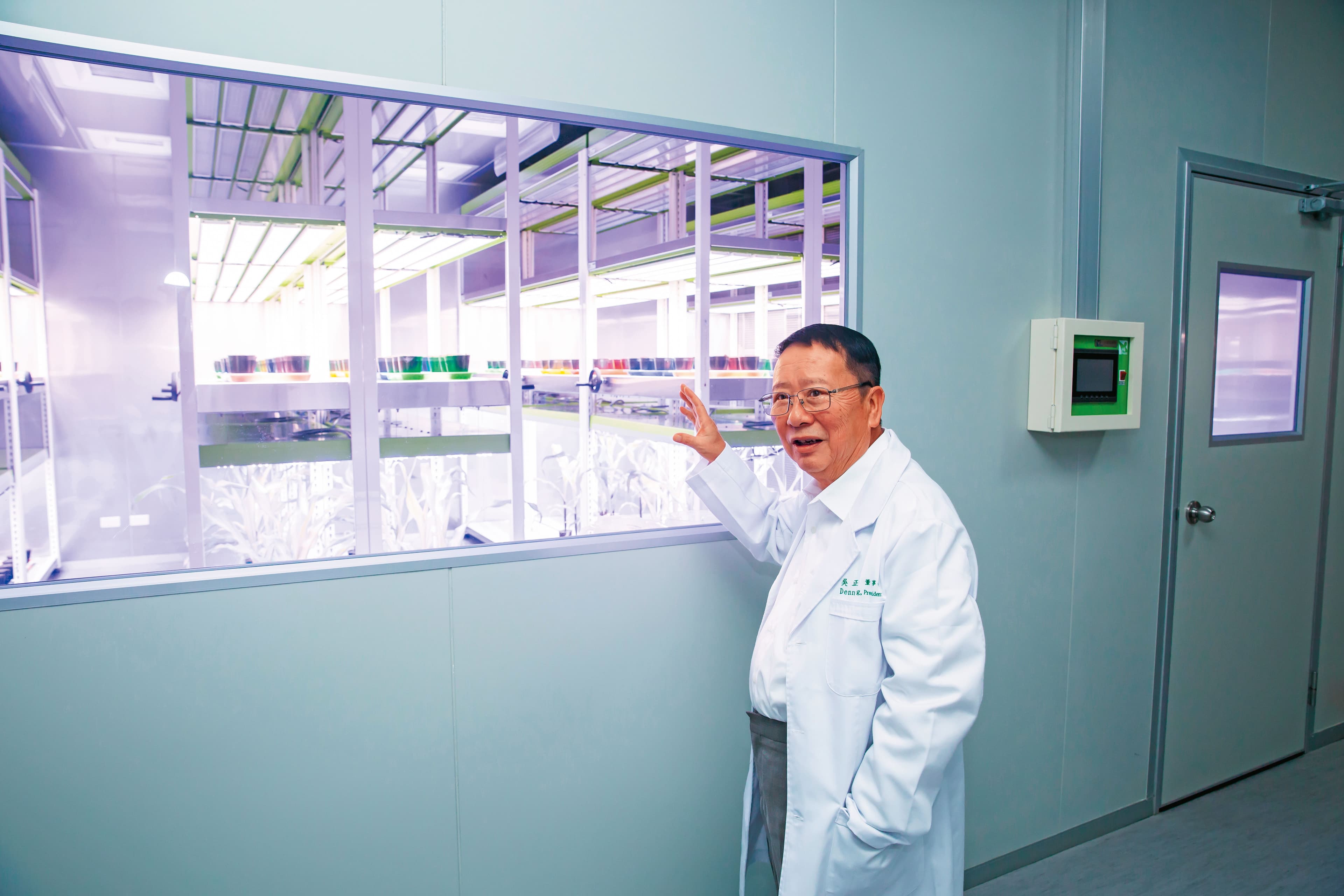 吳正邦堅持在台灣研發。正瀚優勢是能自主開發出高效、精準、低碳的農業生技產品。