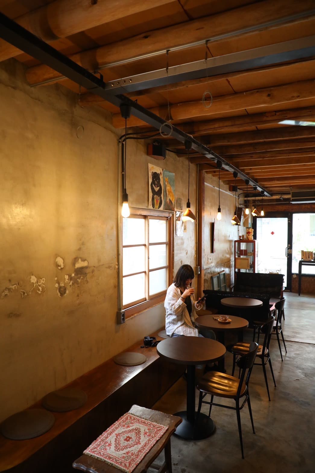 以「陳宅CAFÉ」的空間來說,座位數並不算太多,但反而更能好好享受空間帶來的氛圍。