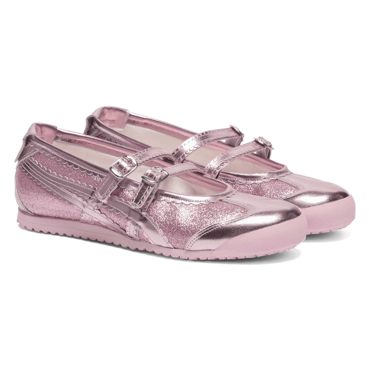 MEXICO 66 TGRS(耀眼粉)。NT$5,180(Onitsuka Tiger提供)