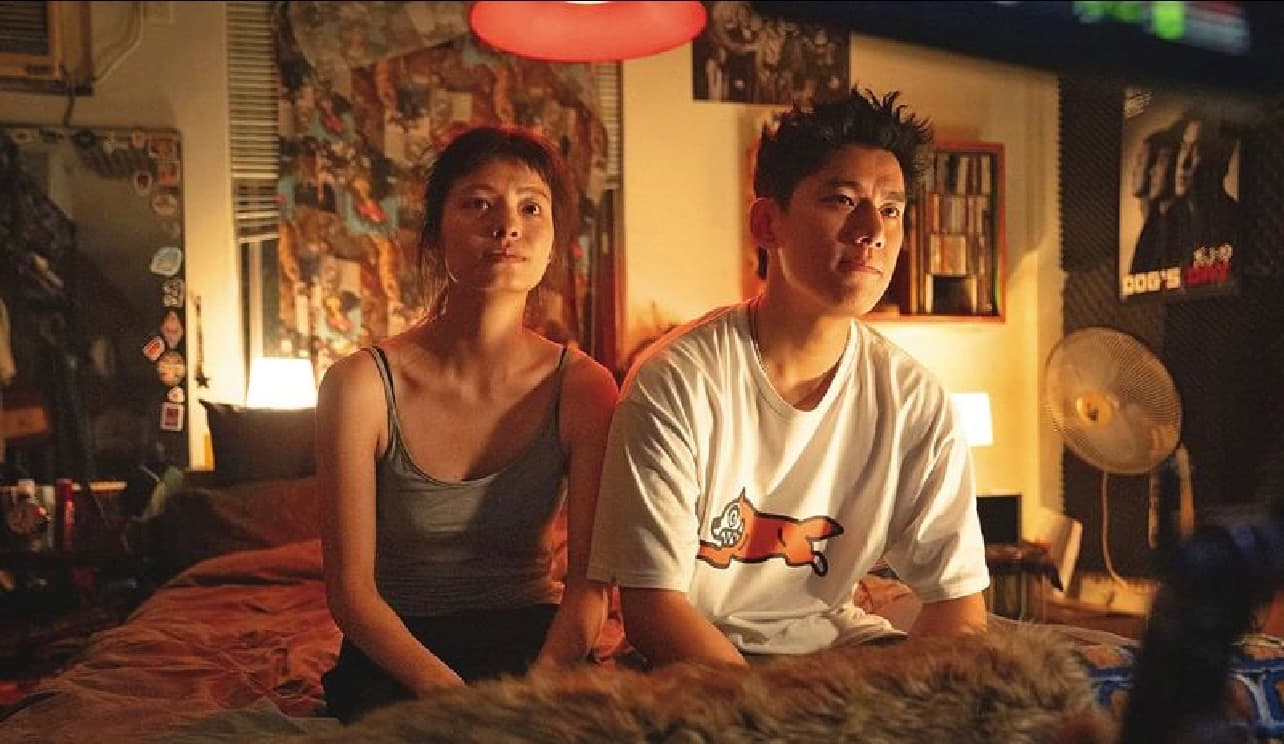 朱軒洋拍影集《欠妳的那場婚禮》時,與混血女星蒲禾菲多次戲外私會。(圖/翻攝自金馬影展官網)