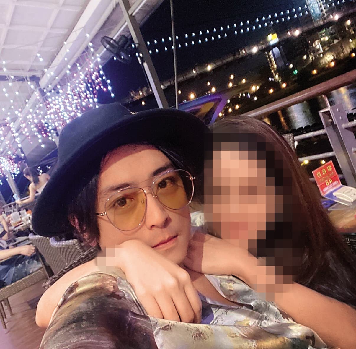 Toro和D小姐當時交往僅3個月就分手。(讀者提供)