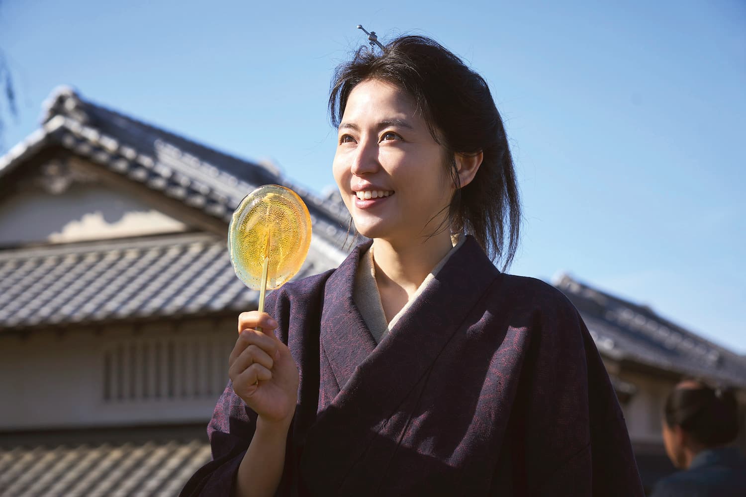 長澤雅美飾演被歷史忽略的女性繪師葛飾應為。(天馬行空提供)