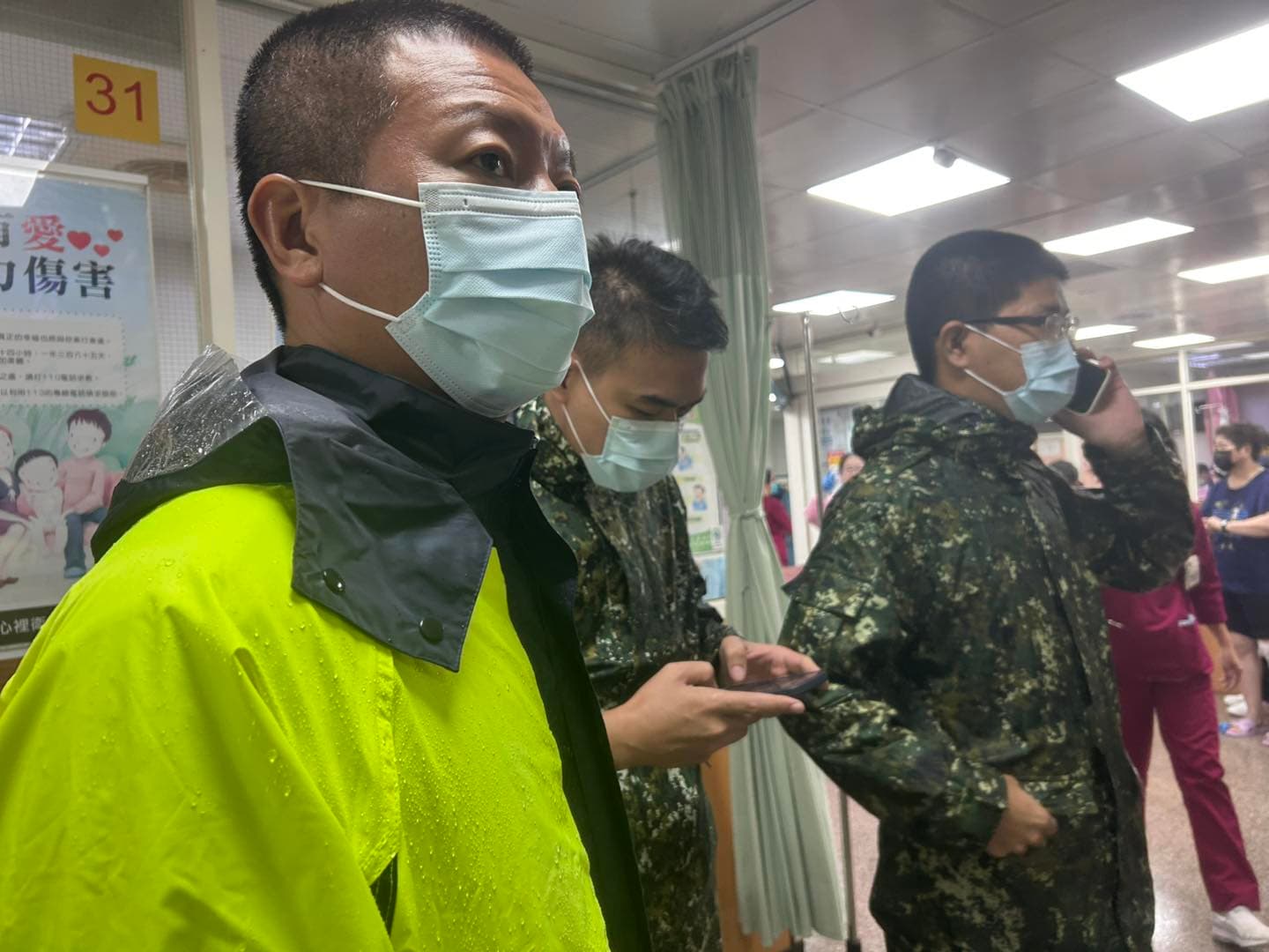 國軍投入救援。（翻攝黃禎祥臉書）