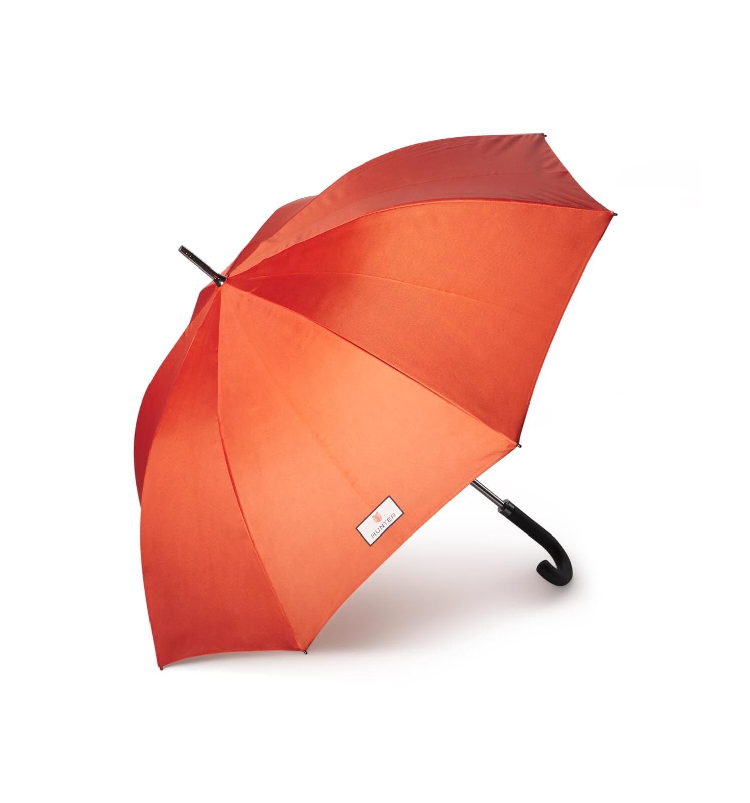 Maison Kitsune x HUNTER焦糖橘人字紋雨傘。NT$3,600（onefifteen初衣食午提供）