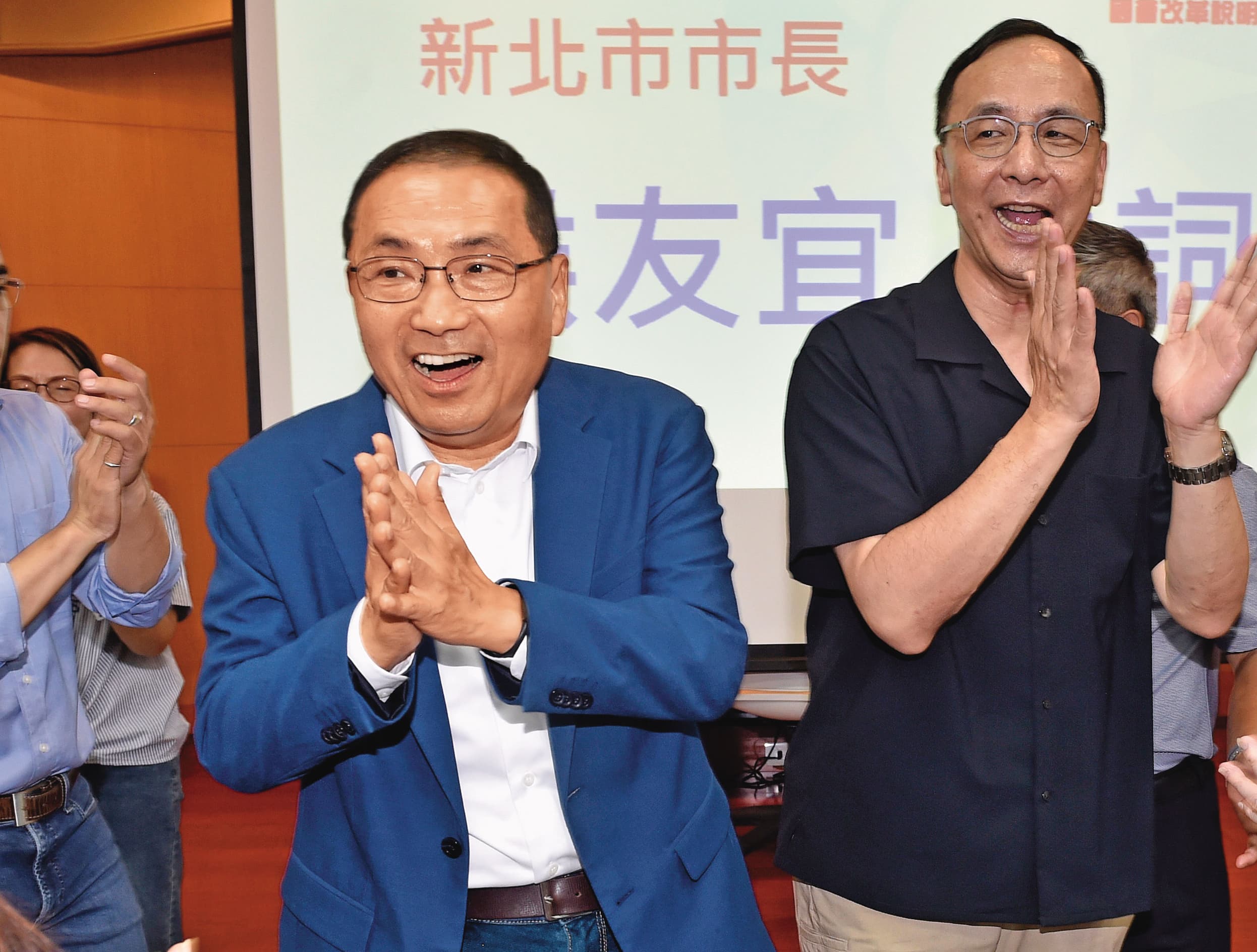 除了顧好市政之外,侯友宜接下來的最大任務就是替藍營守住新北。