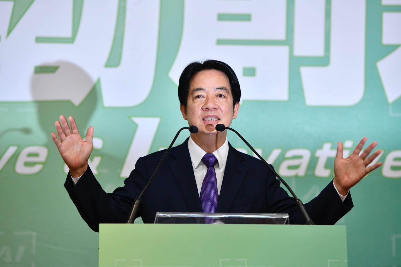 準總統賴清德今天親自開記者會公布首波內閣人事。