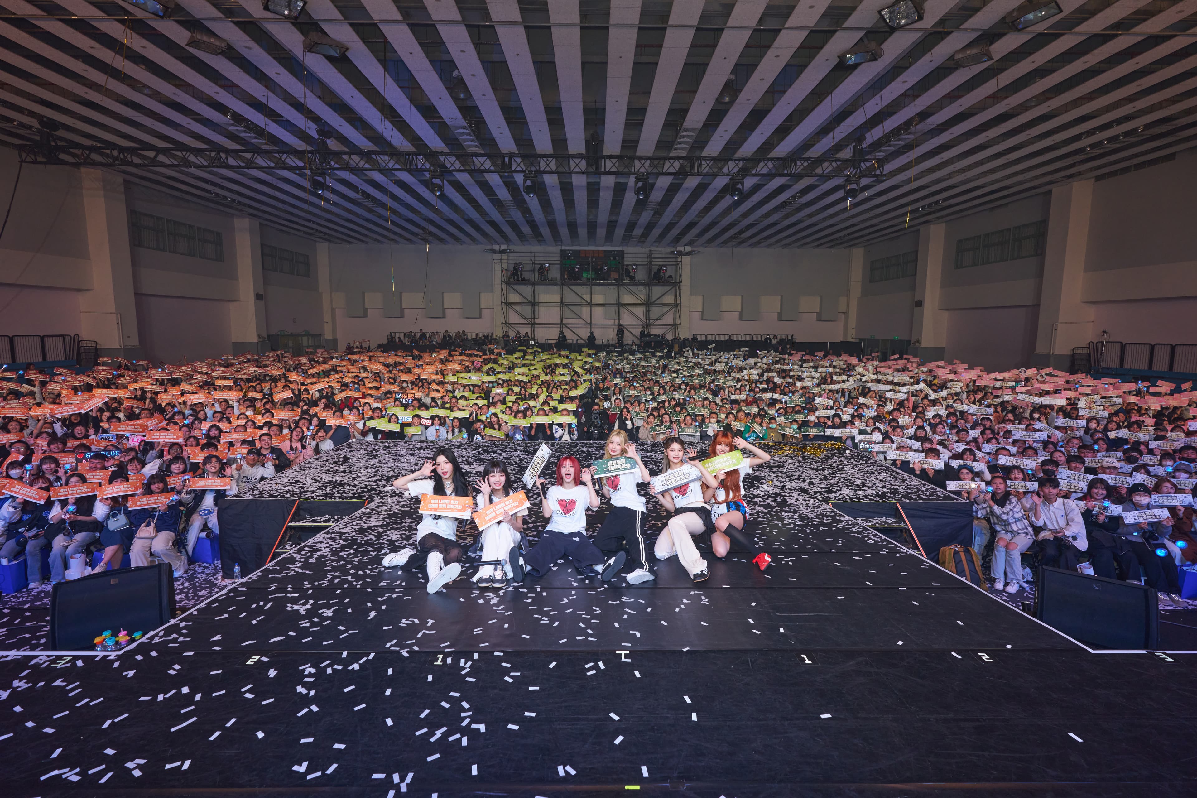 GENBLUE幻藍小熊週六舉辦粉絲見面會，預告2025年將更積極籌備海外市場。（天空娛樂提供）
