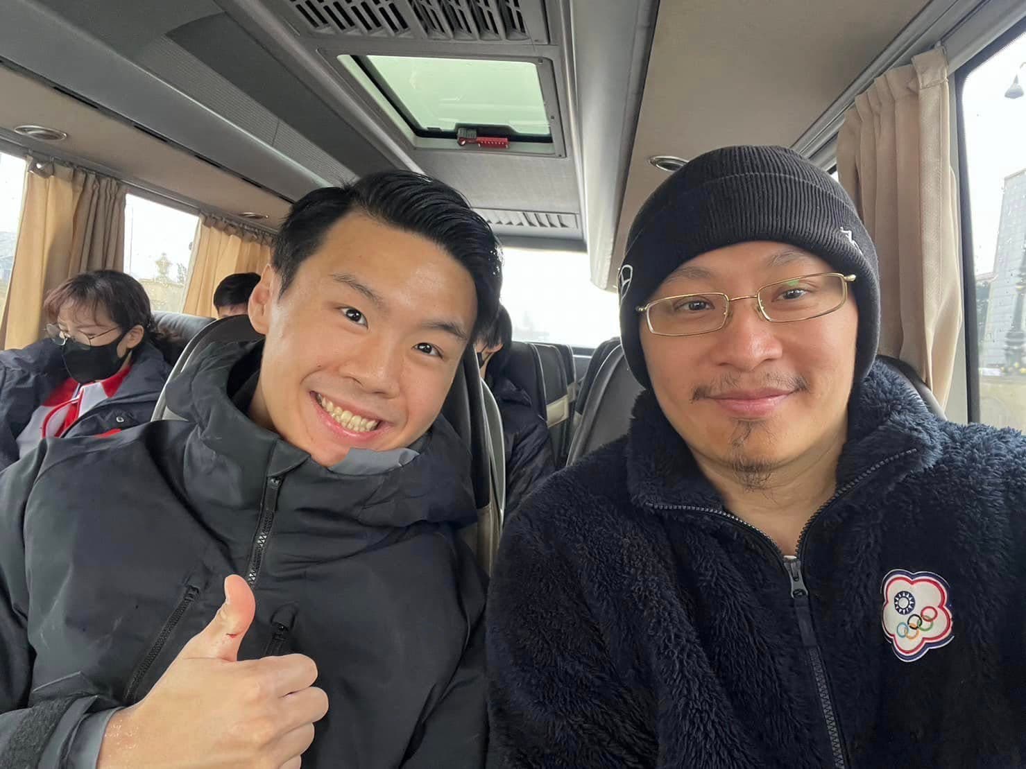 唐嘉鴻曾與翁士航合作出征國際賽事。(翻攝自唐嘉鴻臉書)