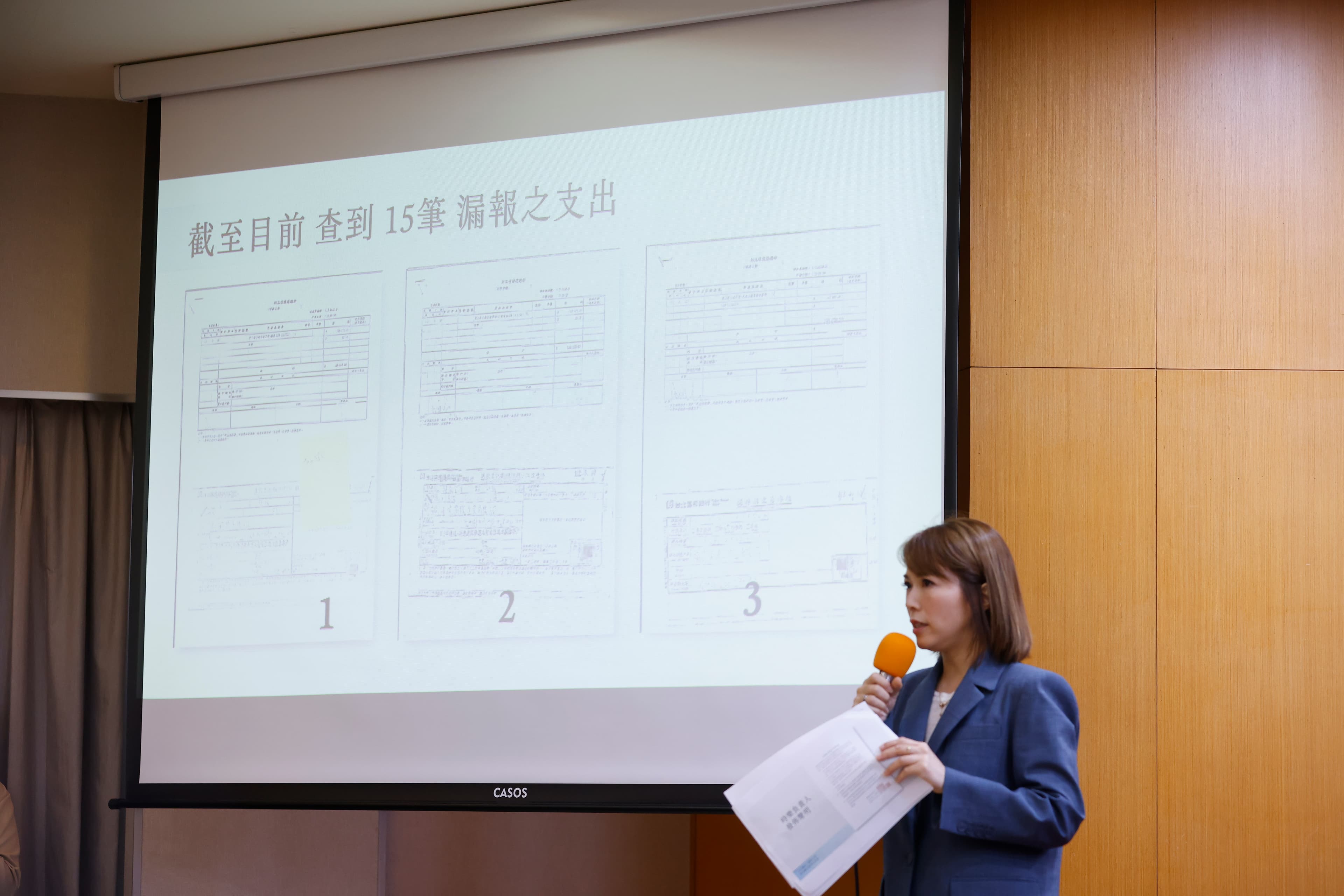 陳智菡在記者會率先說明來龍去脈。