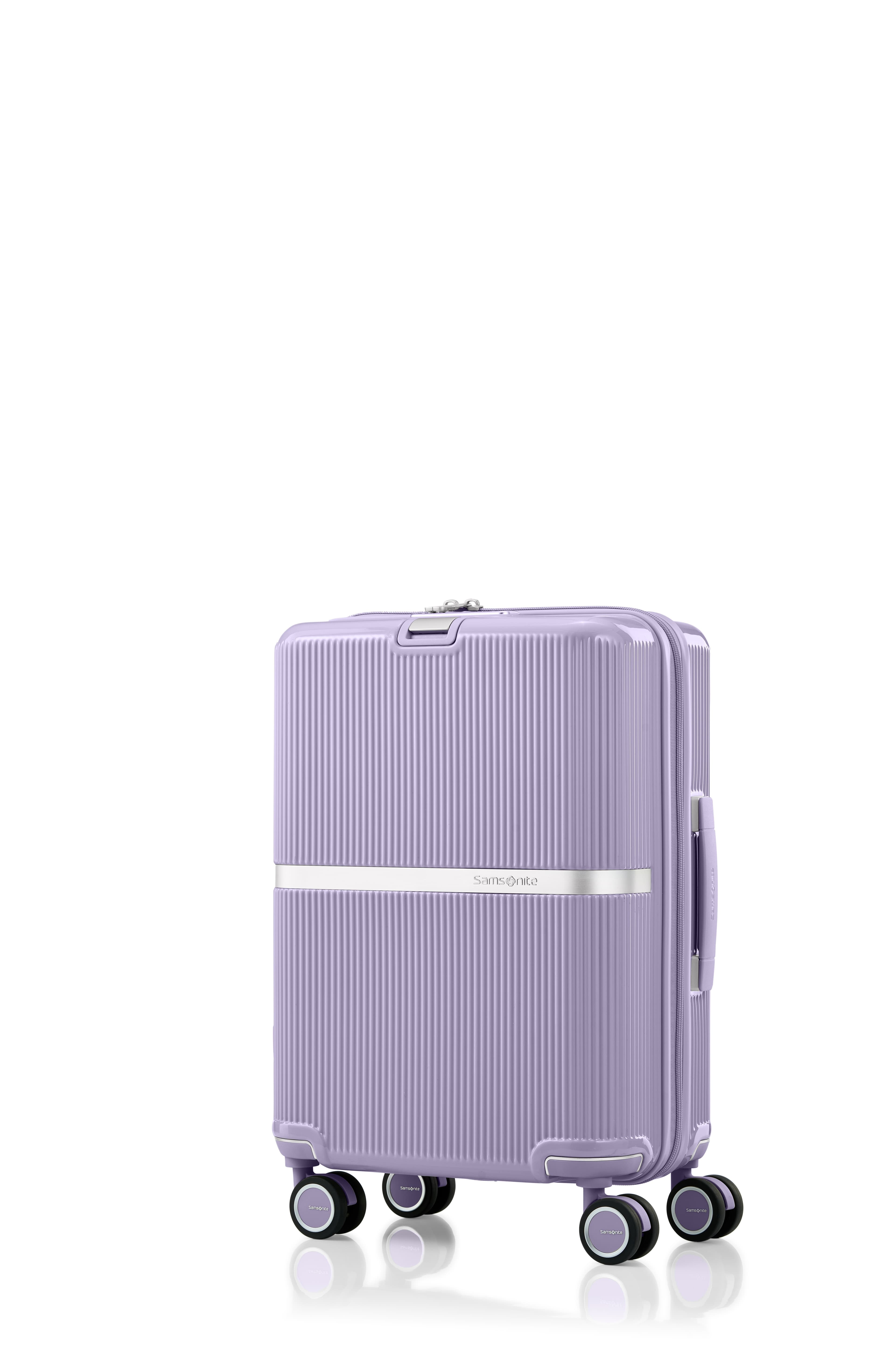 MINTER 薰衣草紫。25吋/NT$15,500(Samsonite提供)