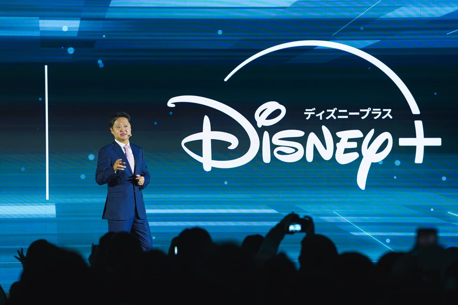 「2025 Disney+原創內容發布會」今在香港迪士尼樂園酒店登場,亞太區總裁姜熡可現身分享接下來片單將以日韓為主力。(Disney+提供)