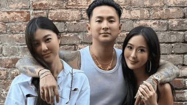 孫瑩瑩(左起)、孫智宏、孫芸芸三姊弟感情相當不錯。(翻攝自孫芸芸IG)