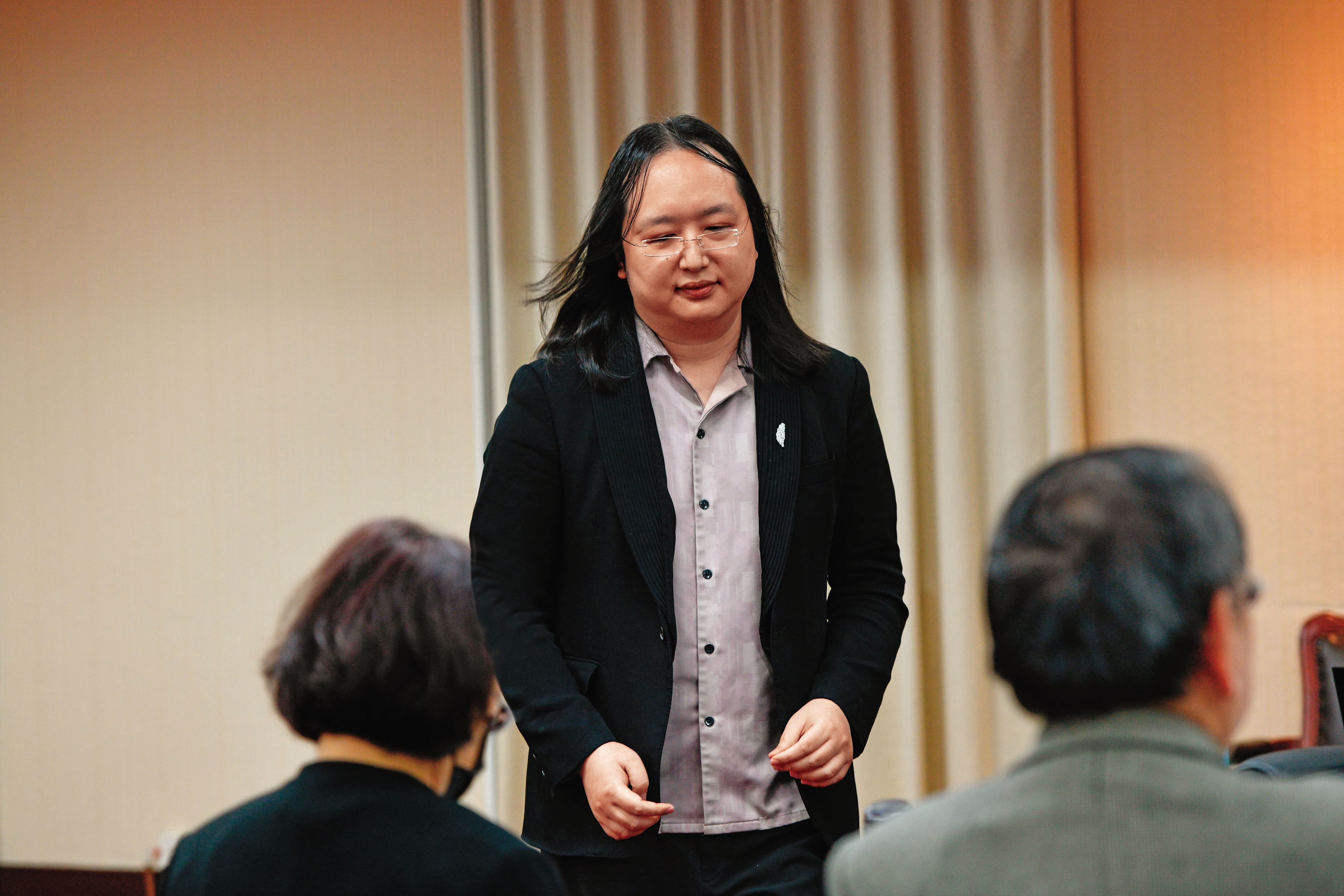 綠營選後檢討點名四部會,賴清德還曾私下直指對唐鳳處理假訊息等表現不滿意。圖為數位發展部長唐鳳。