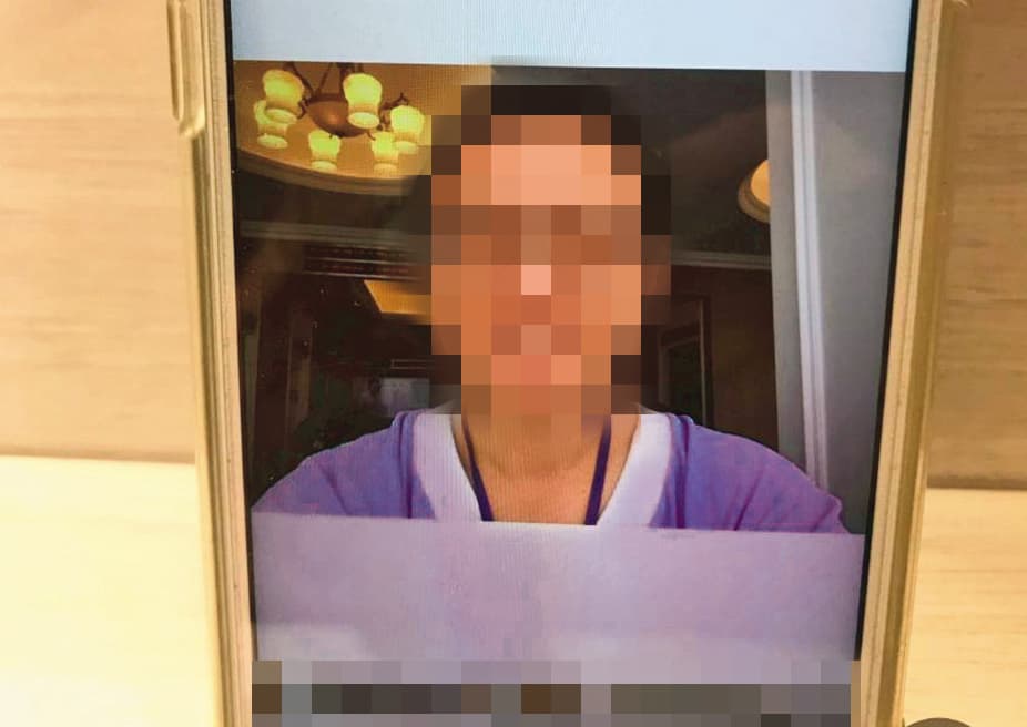 邱男年齡比薛楷莉大近一輪,初交往時還隱瞞真實年齡。