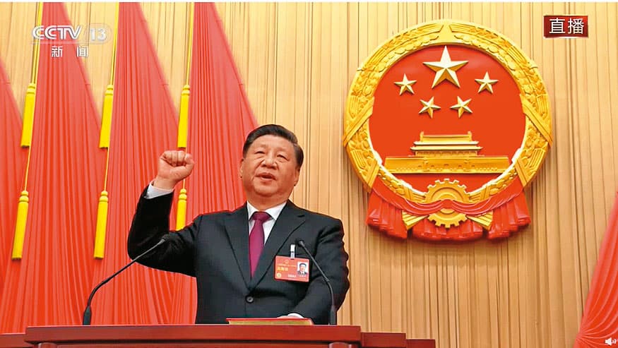 軍情局對中共北戴河會議、對台工作會議的細節皆未掌握,情蒐失靈。圖為中國國家主席習近平。(翻攝CCTV)