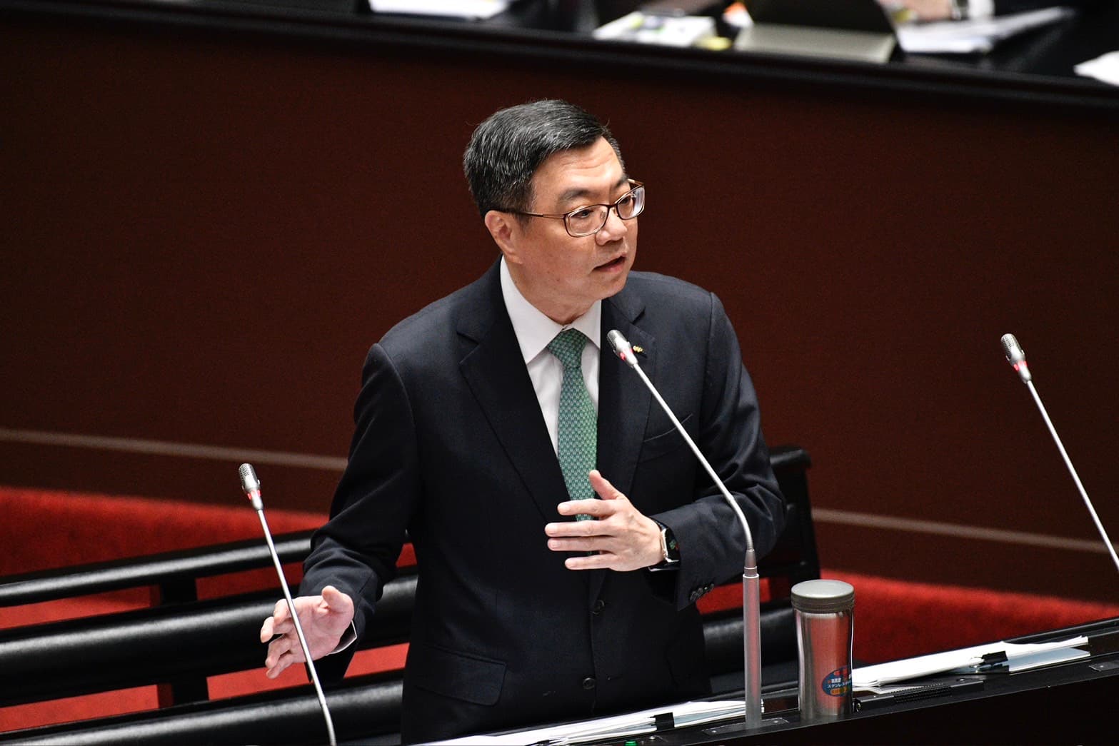 卓榮泰承諾確保打詐App上架後能提供安全、便利的使用體驗。(本刊資料照)
