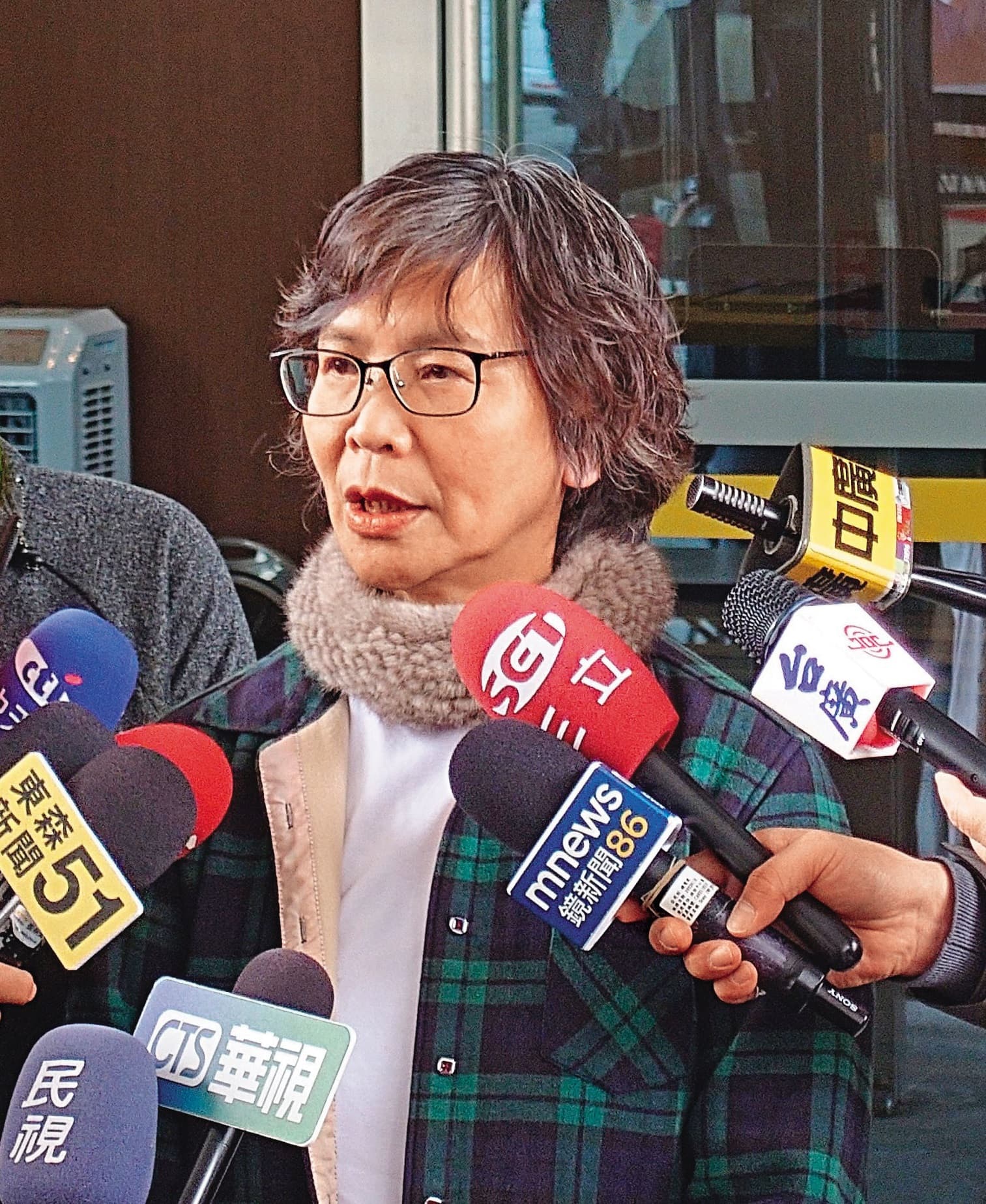 被指翻供害柯文哲被收押的蔡壁如(圖)在臉書寫「羈押處分書沒蔡壁如翻供!有陳智菡串證!」