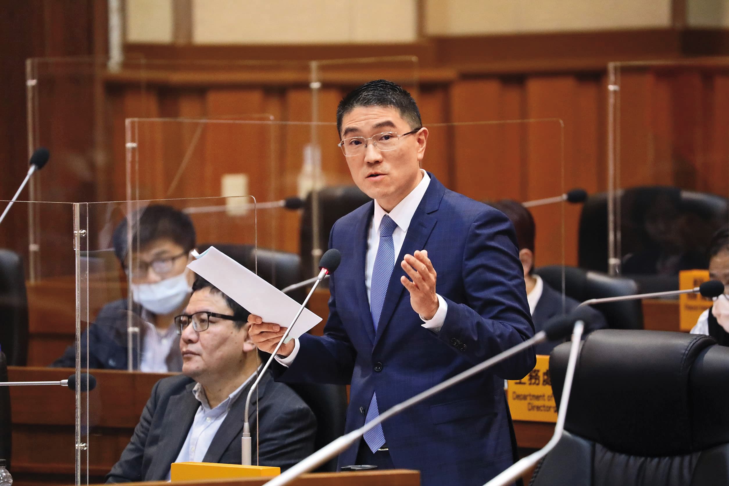 爭取連任的基隆市長謝國樑致力推動基隆觀光。(基隆市政府提供)