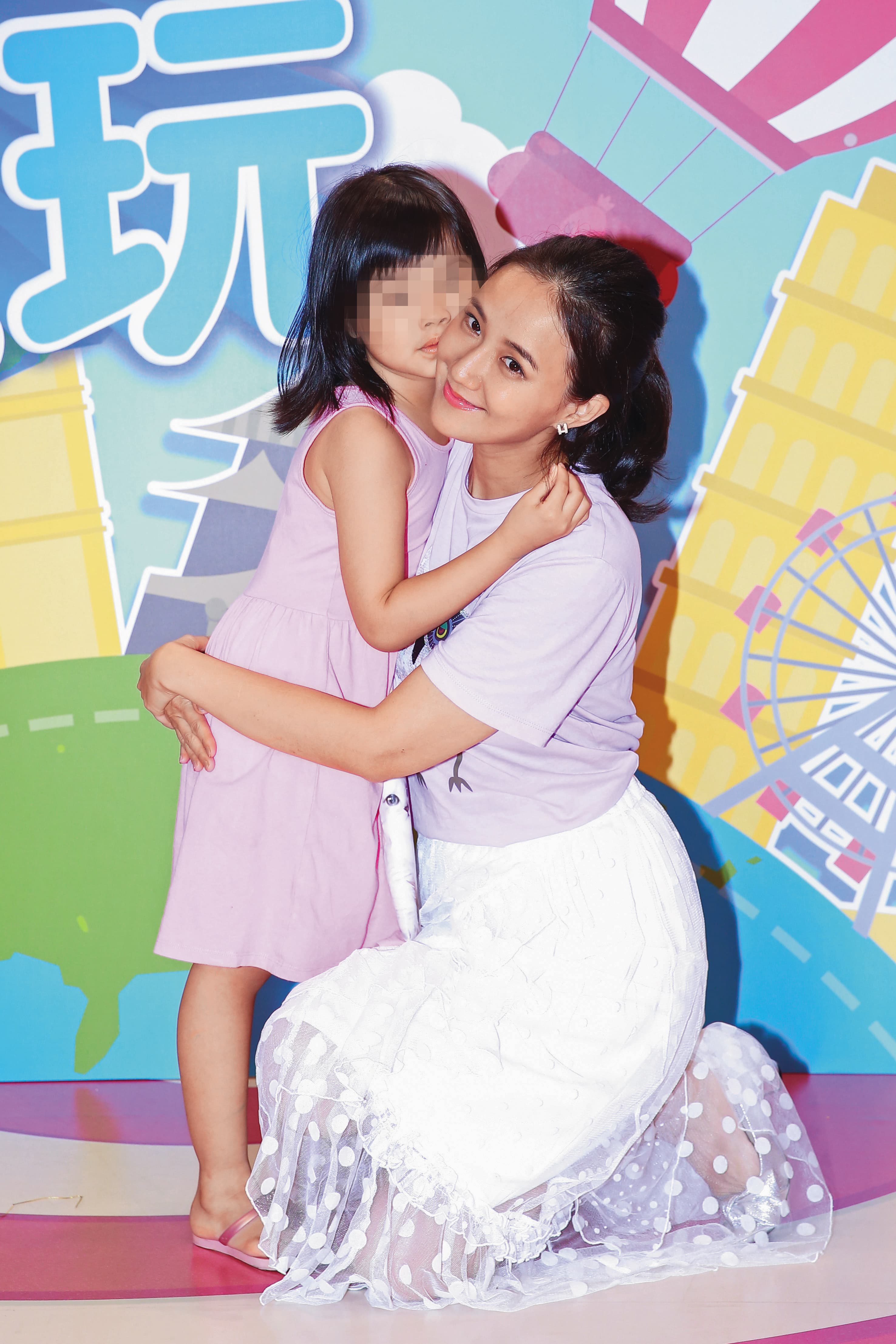 除了工作,何妤玟相當重視與小孩相處的時間。