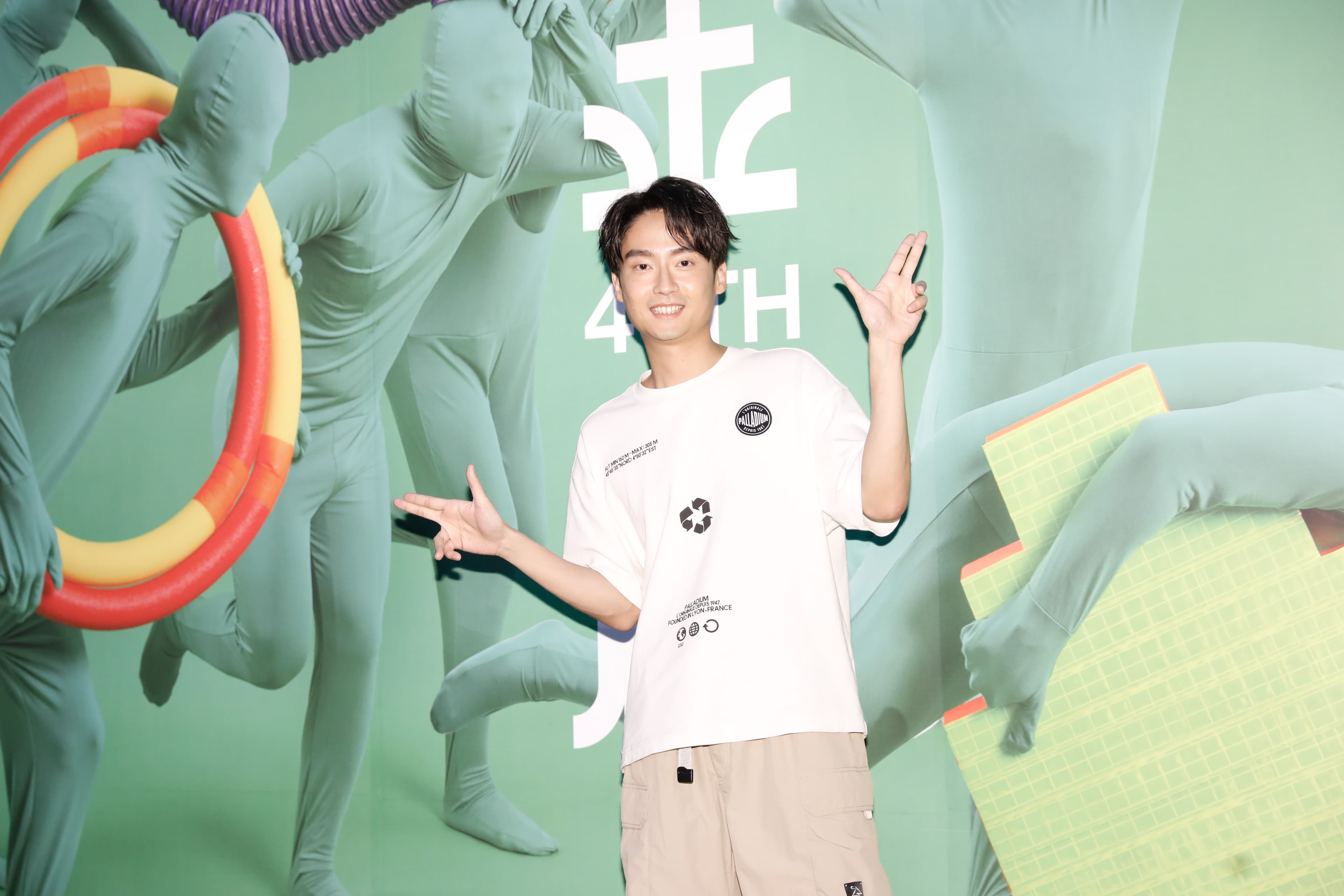 林鶴軒在《赤子》是政治狂熱分子,但戲外真的沒有跟百白吵架鬧不和。