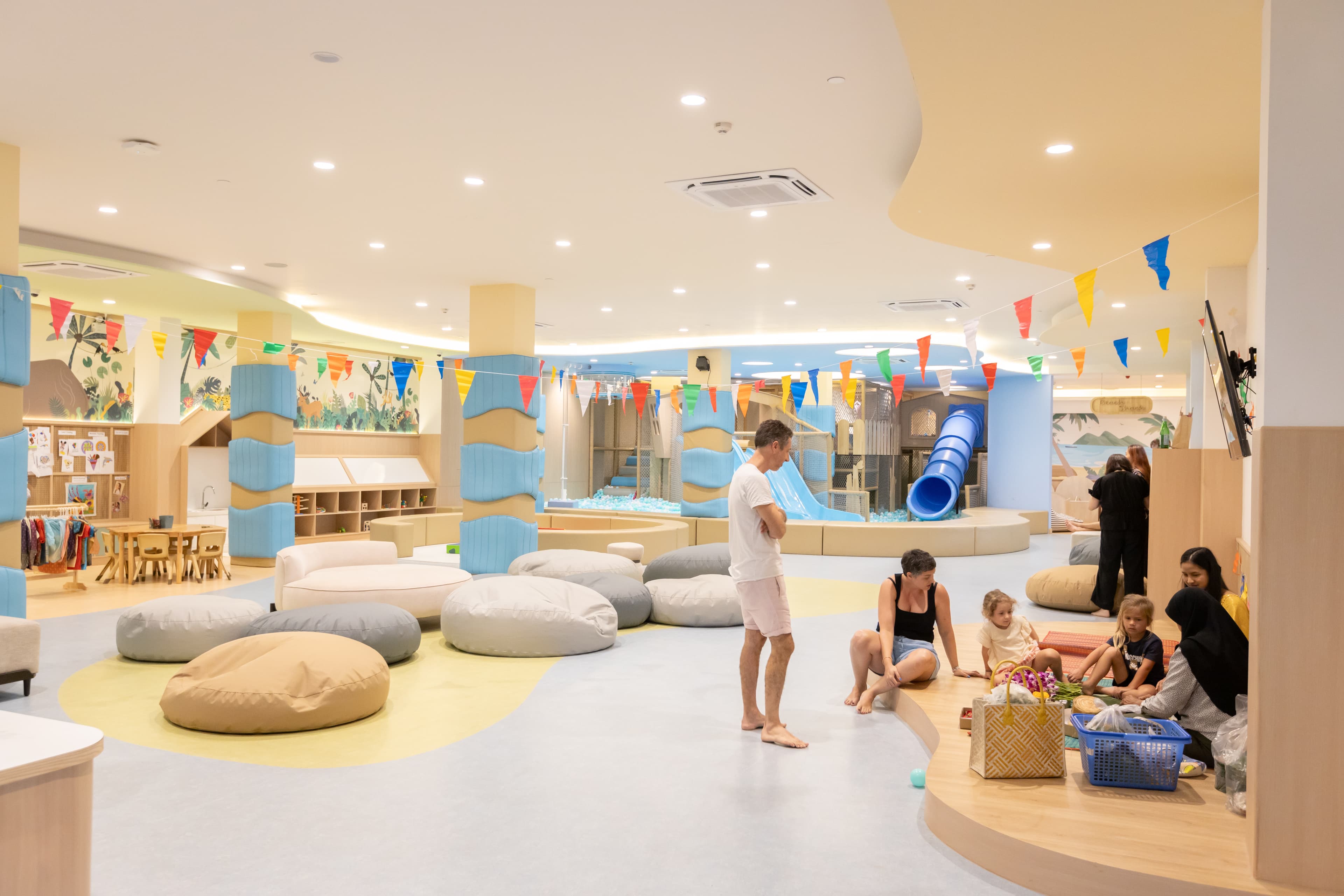 需要另外付費的Kid’s Club,讓爸媽可以安心離開去享受短暫的自由時光。