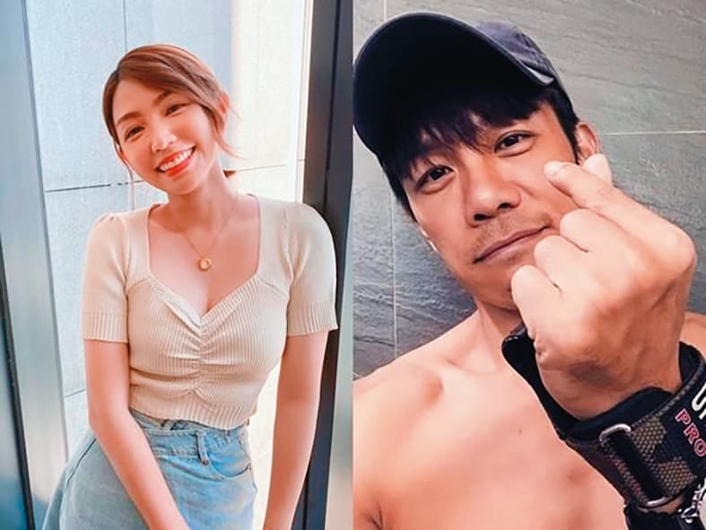 陳志強否認牽線曾智希進《天之驕女》劇組。(翻攝自陳志強、曾志希臉書)